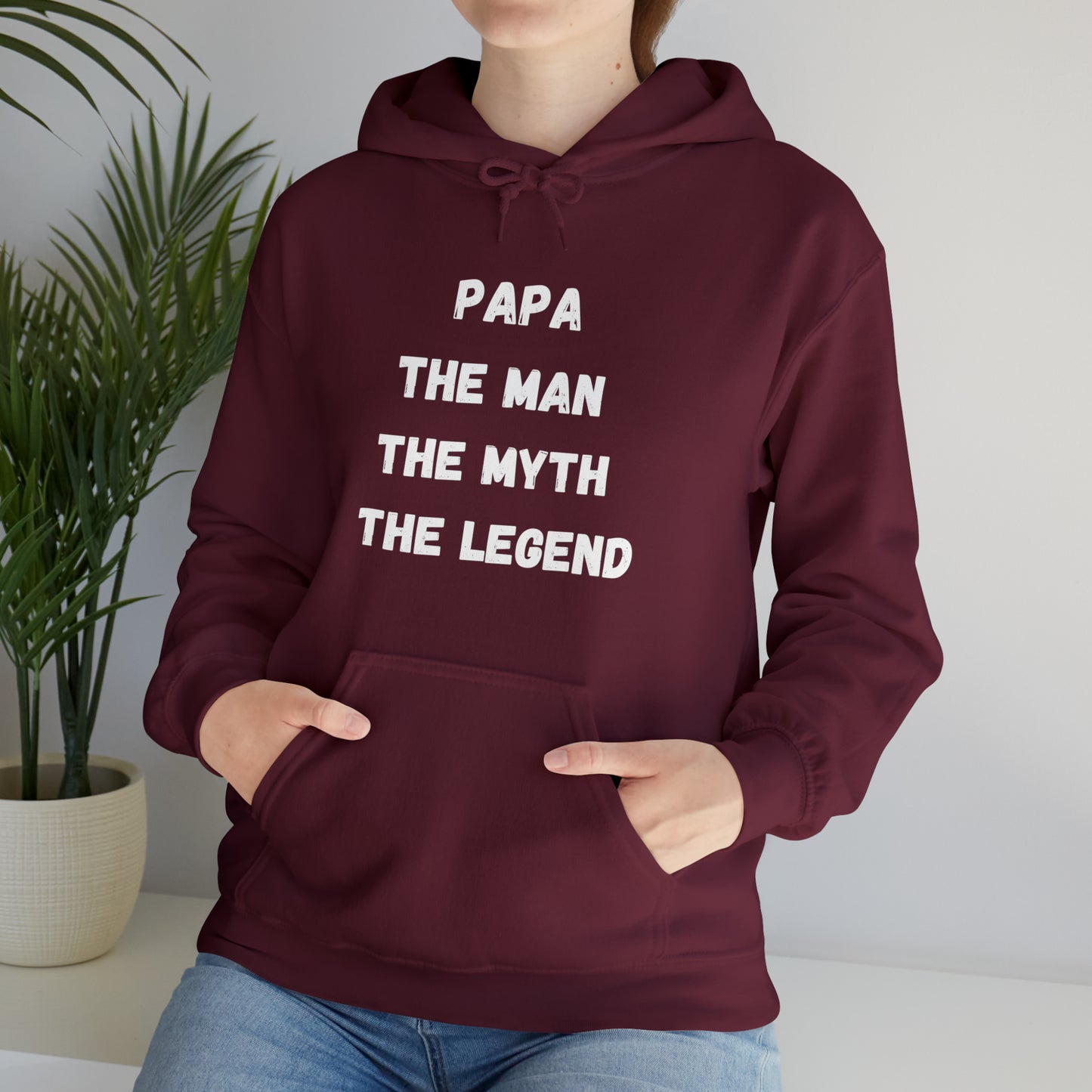 Papa the man the myth the legend Hoodie, Gift for Dad sweater father'sday gift, Christmas gift, best friend