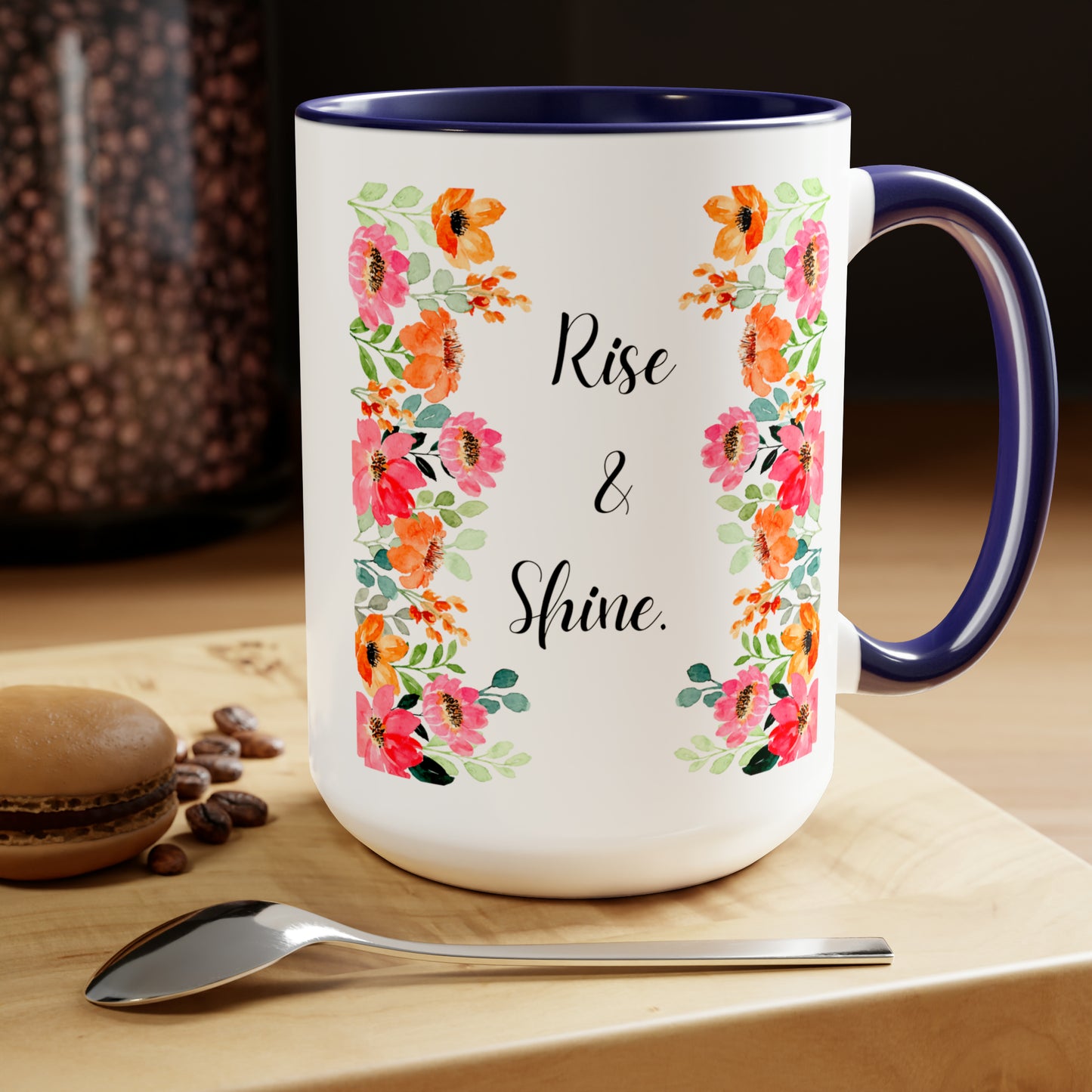 Rise and shine Mug Bossbabe energy Mother of the bride Mug Coffee Mugs Christmas gift for her 15oz gift for mom girlboss tea lover