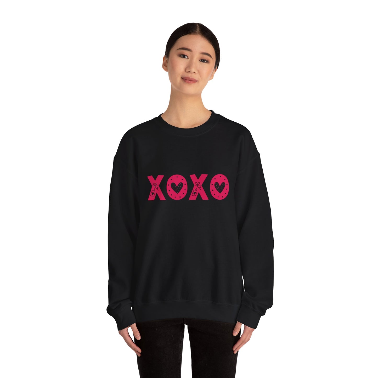 Xoxo valentines Day sweatshirt valentines Day shirt love sweater best friend gift Unisex gift funny Valentine's Day gift for him
