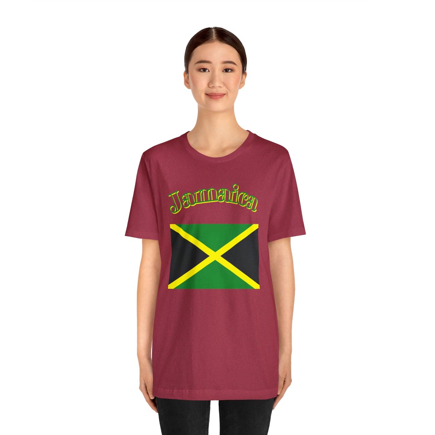 Jamaica flag shirt Jamaican T-shirt positive vibes shirt good vibes tee island girls trip shirt bohemian top Christmas gift for her for him