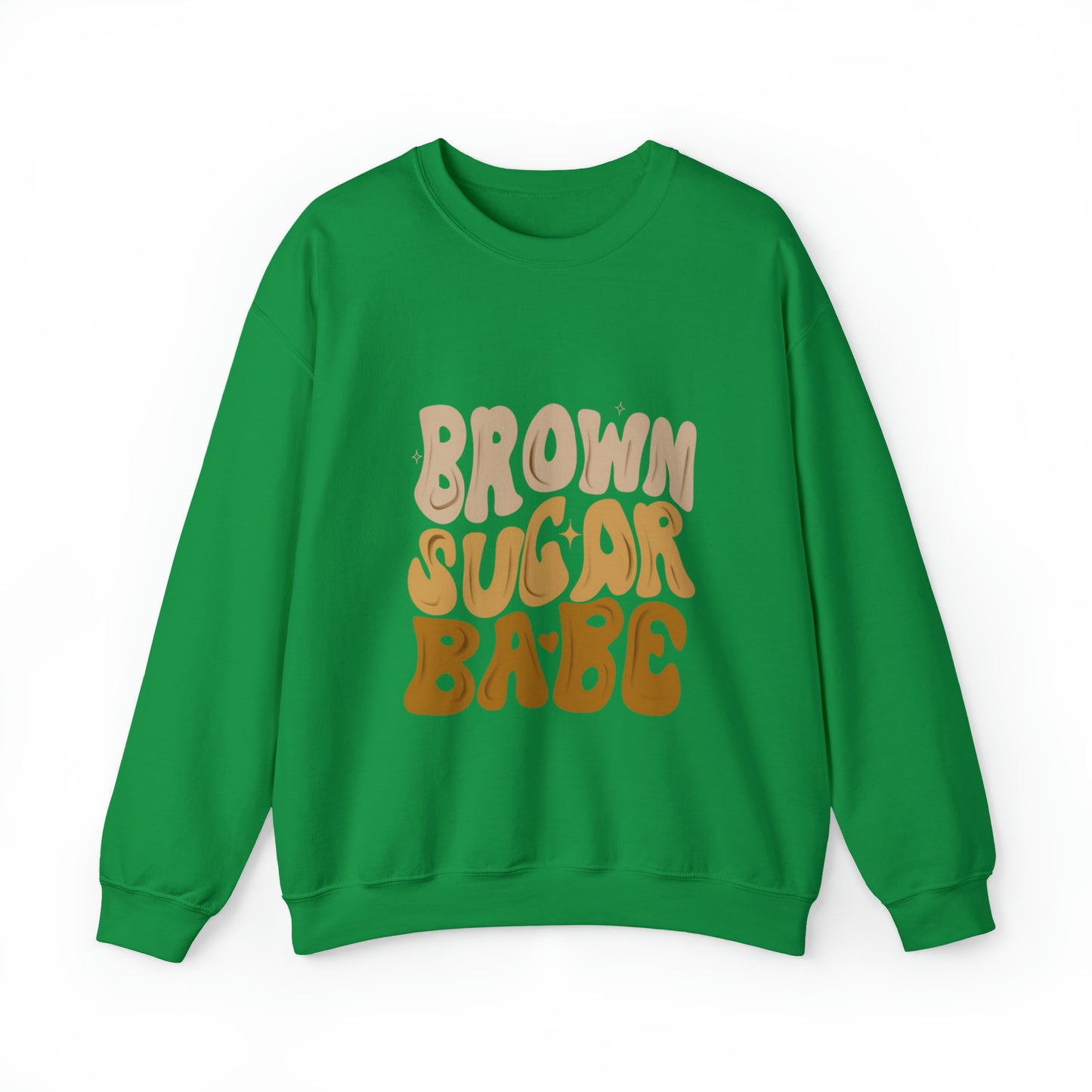 Brown Sugar Babe sweatshirt, Brown Beauty shirt, Birthday gift for her, Melanin sweatshirt, Unisex Heavy Blend Crewneck Sweatshirt