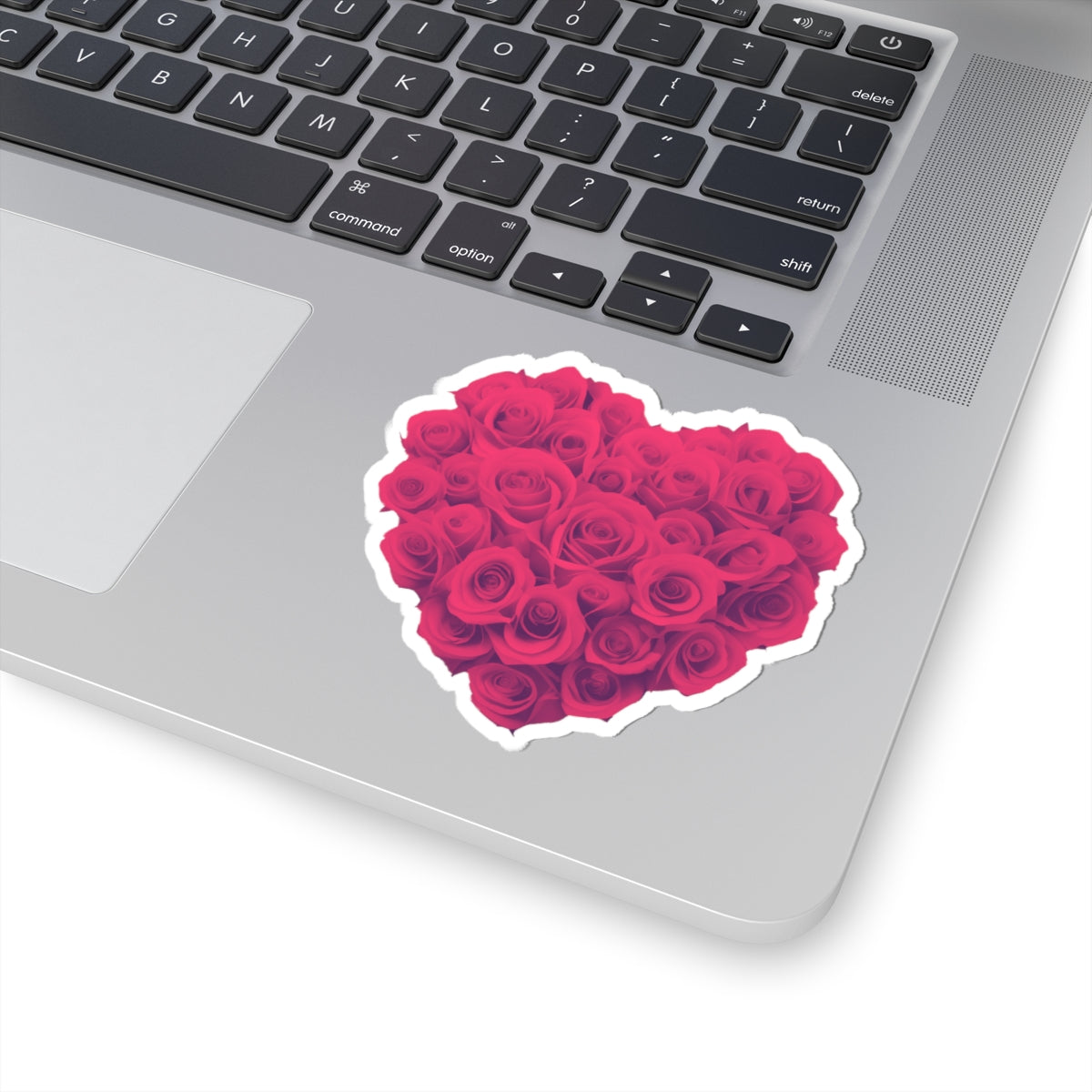 Red Heart of roses sticker pink heart sticker selfcare sticker life Motivating sticker keep trying sticker gift forher giftforhim girlboss
