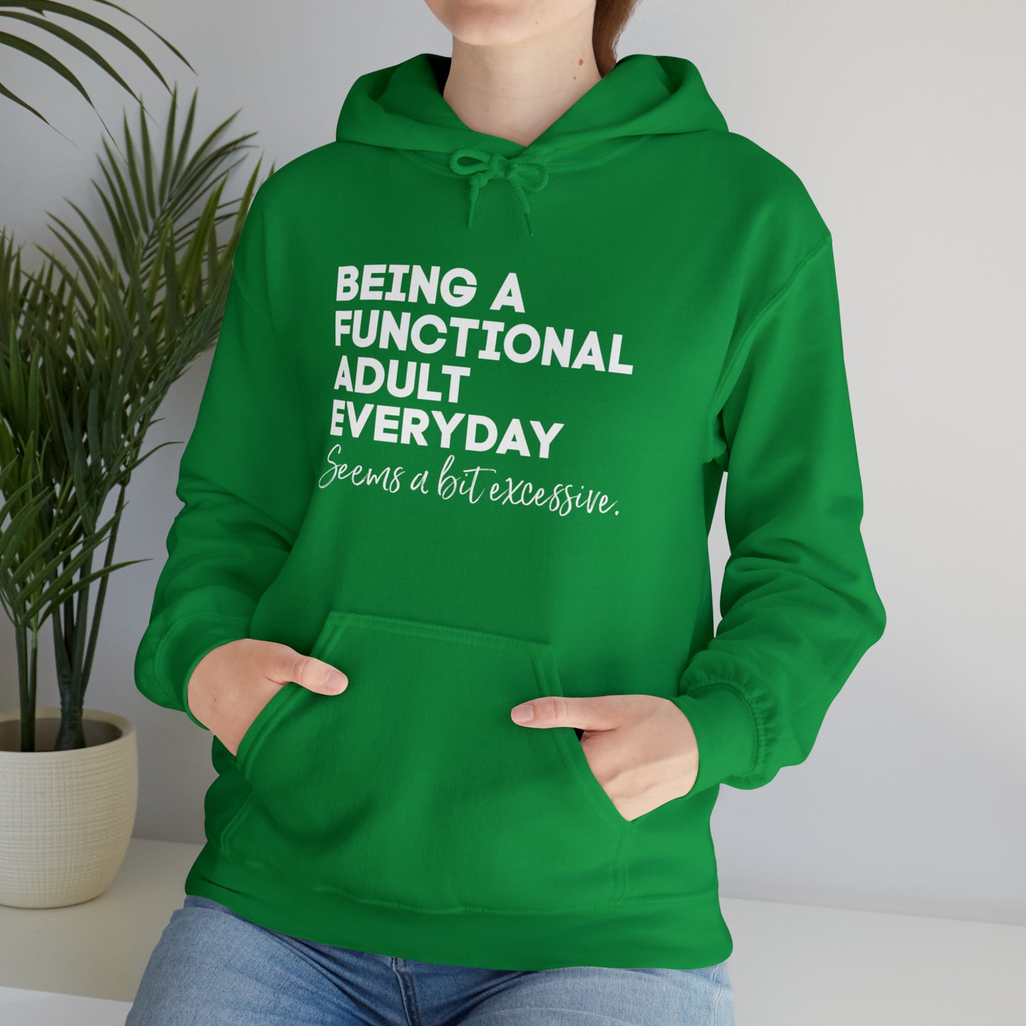 Being a functional adult sweater funny sweashirt birthday gift Christmas gifts Sweatshirt Gift for him Gift