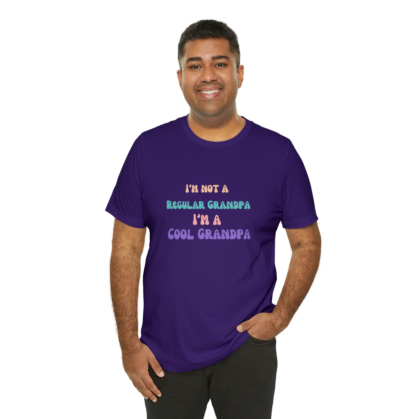 I'm a cool grandpa shirt gift for dad grandpa shirt