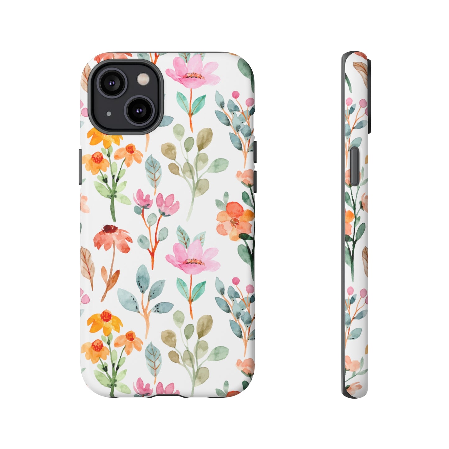 Floral phone case mother's day gift best friend gift for her gift for him flower cell phone cases Tough Cases