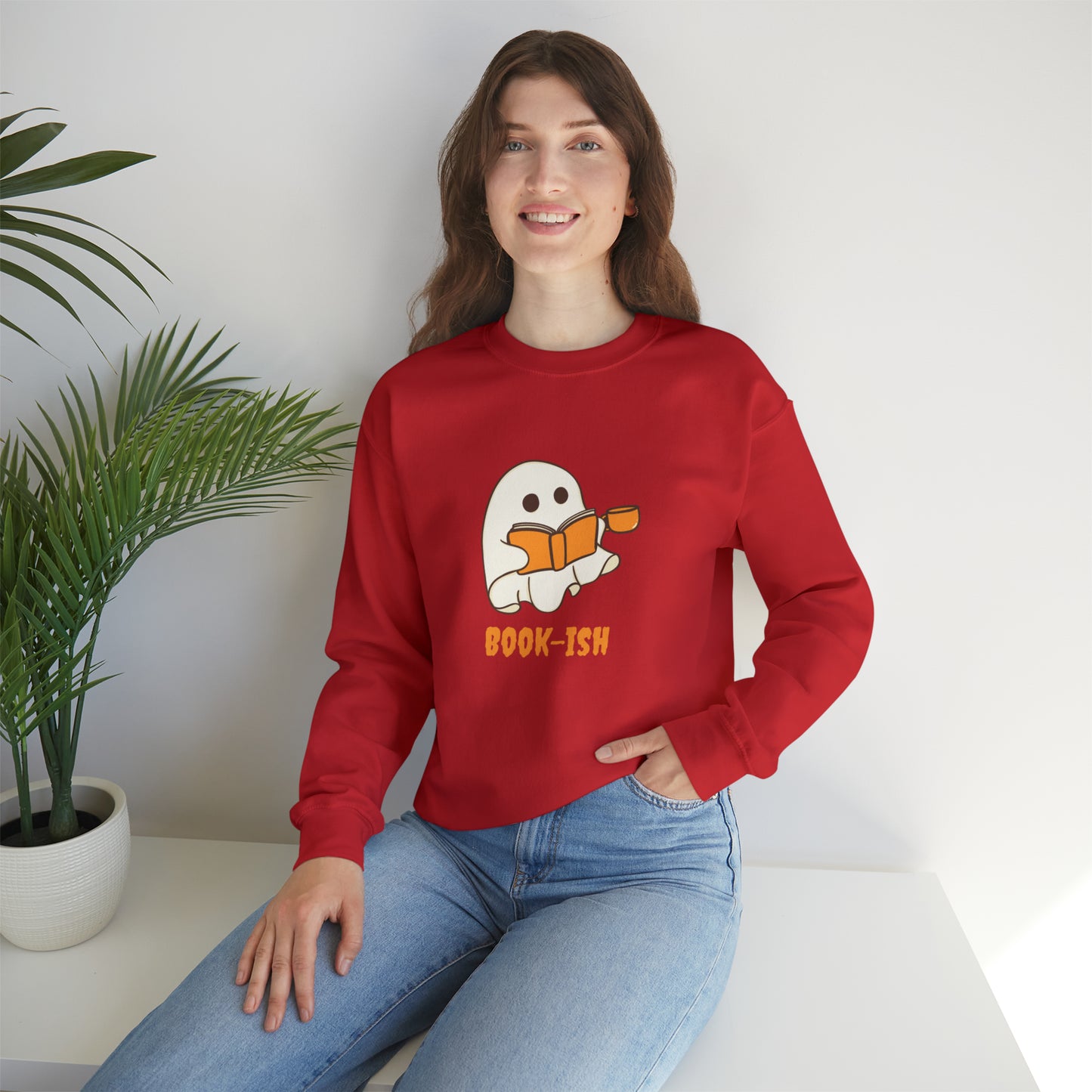 Bookish Funny Halloween Sweatshirt Ghostface Shirt Funny Halloween Horror Shirt Halloween Women's Sweatshirt Funny Halloween Tee,Unisex gift