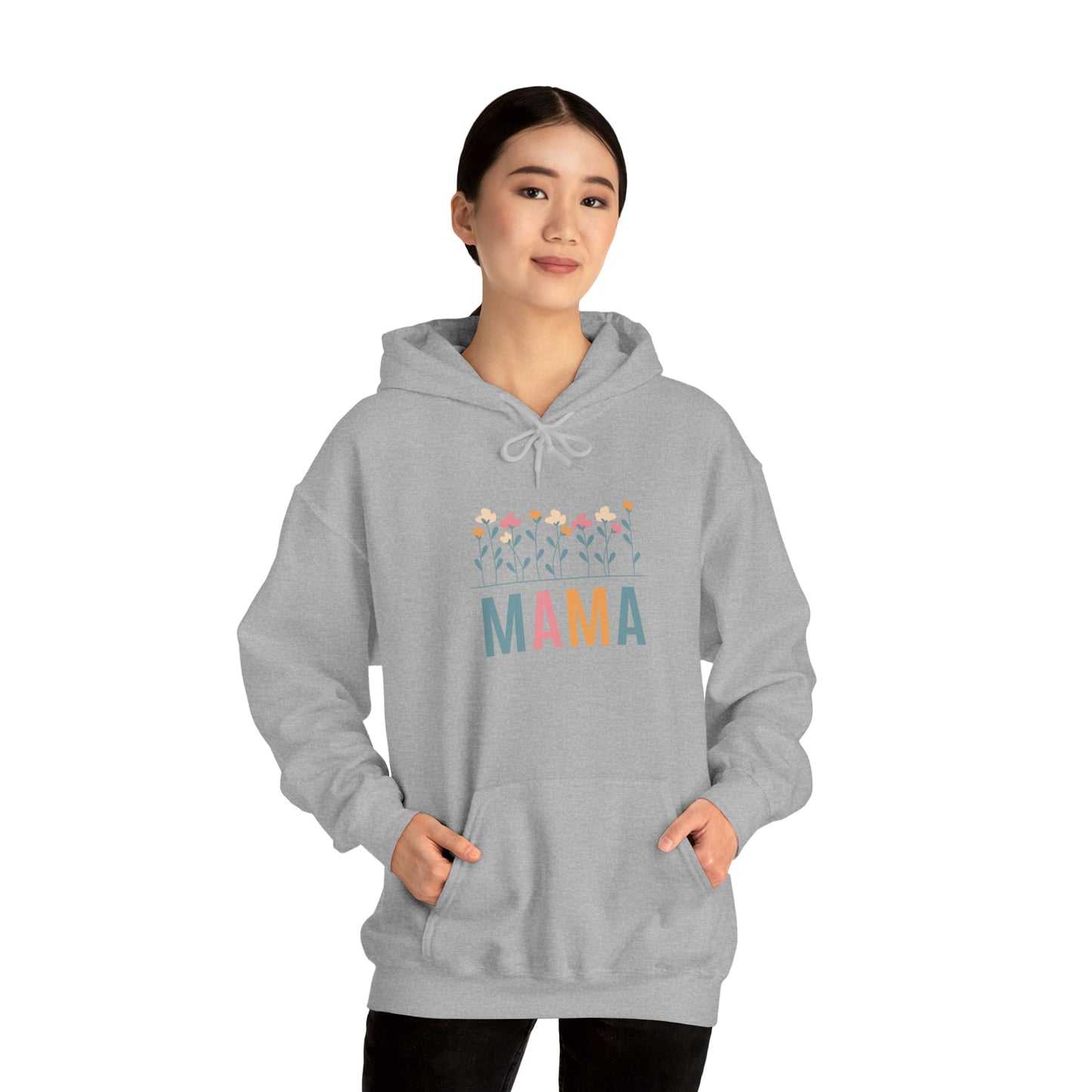 Floral Mama Hoodie, Gift for Mom, mama Hoodie, gift for Mom clothes, gym shirt,Birthday gift for her, gift for him,Galantine gift for her