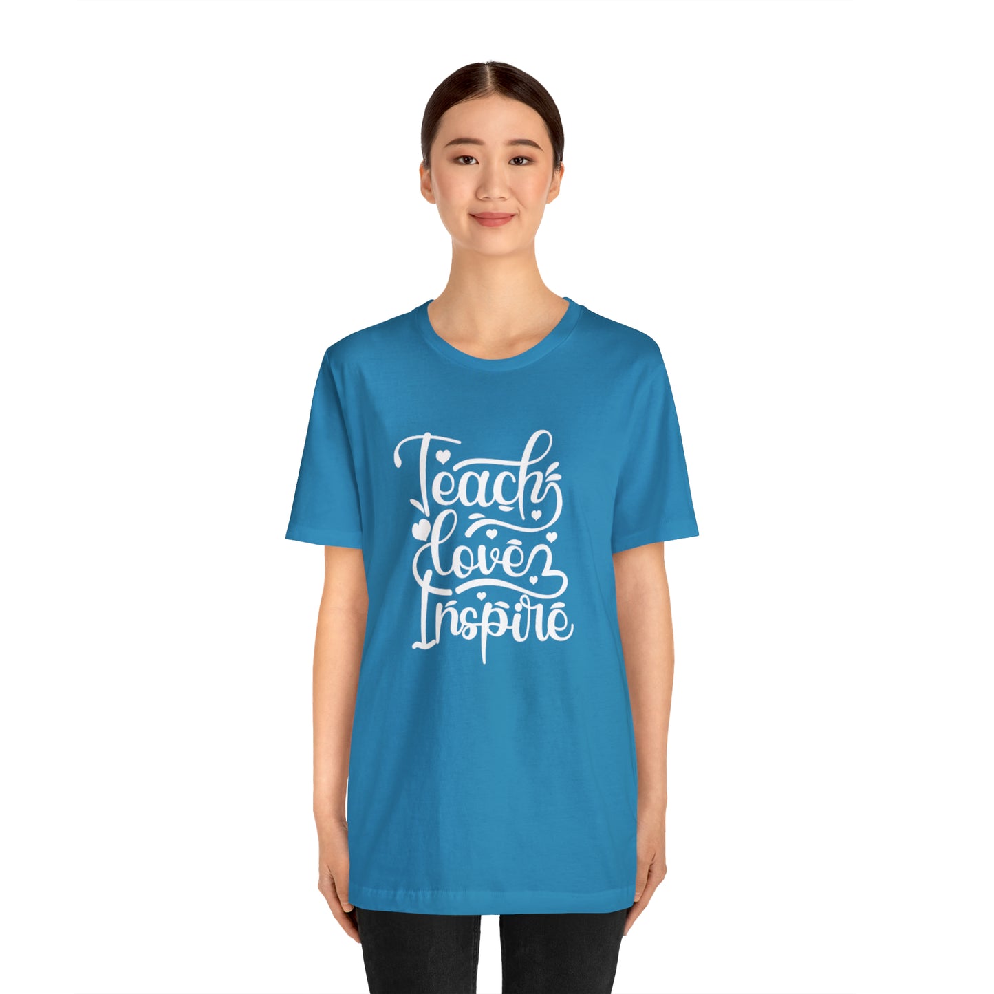 Teach love inspire T-shirt, Teacher mode Shirt, Homeschooling sweatshirt,teacher mom shirt, hoodie teacher shirt Boss lady shirt