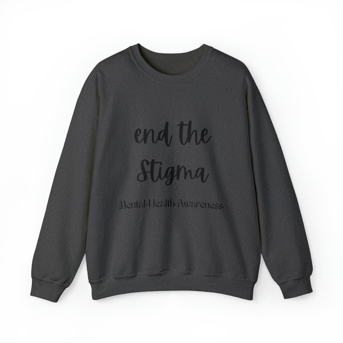 End the stigma sweater mental health awareness sweatshirt self care sweater anxiety sweatshirt psychologist tee Motivational shirt