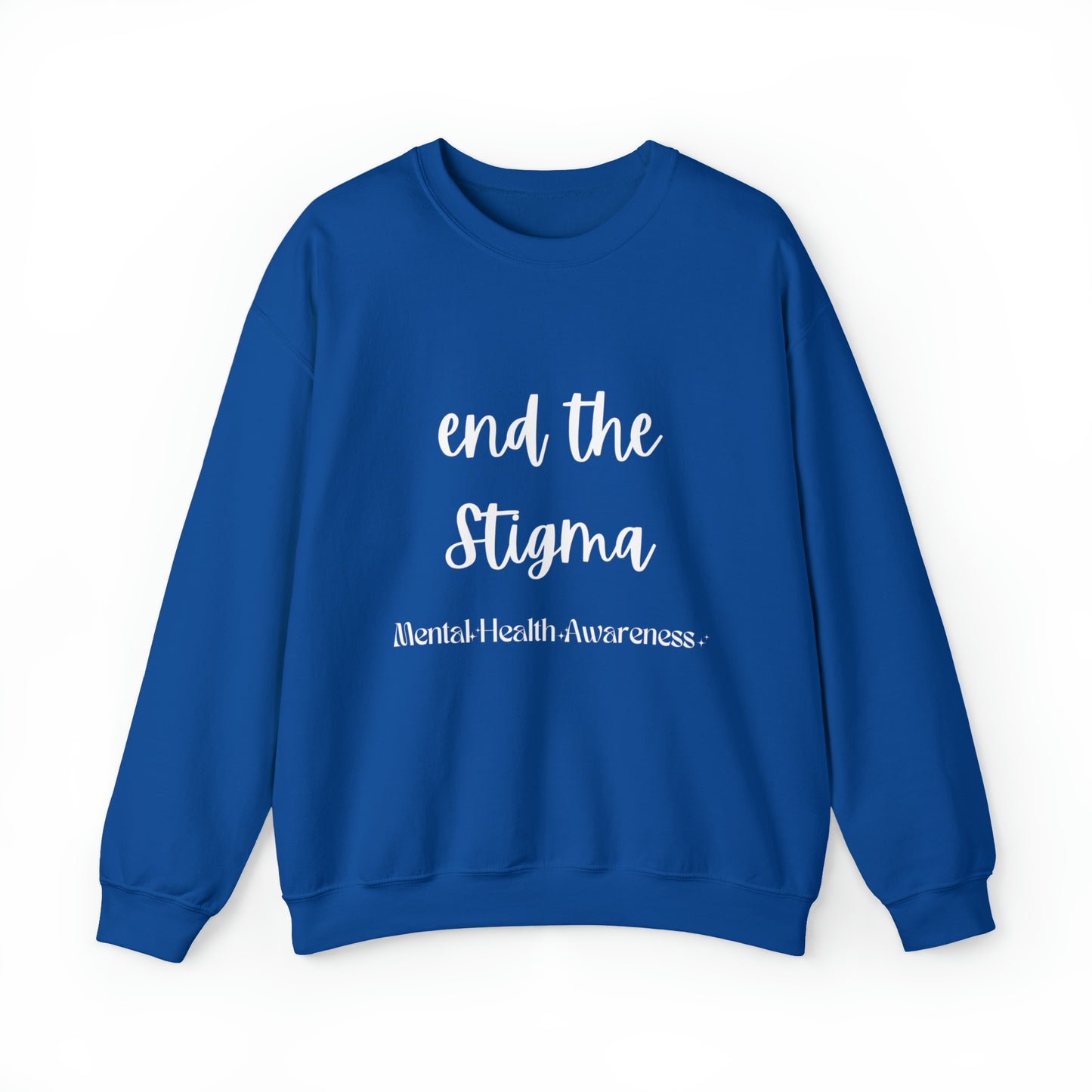 End the stigma sweatshirt mental awareness sweatshirt self care sweater anxiety sweatshirt psychologist tee Motivational shirt