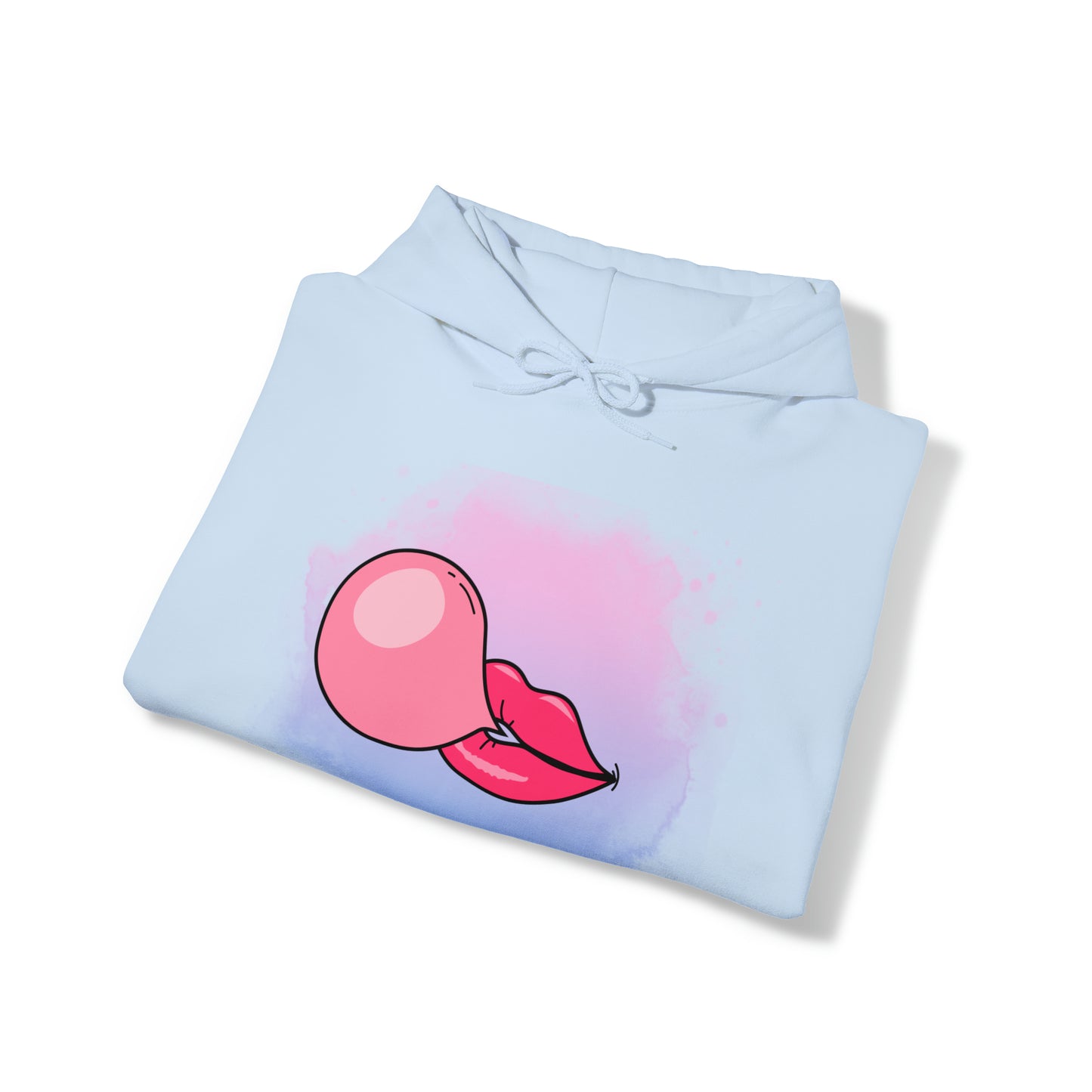 Bubble Gum kiss Hoodie, Summer Bubblegum shirt, Birthday gift for her, Galantine gift for her, best friend gift,birthday vacation,Unisex