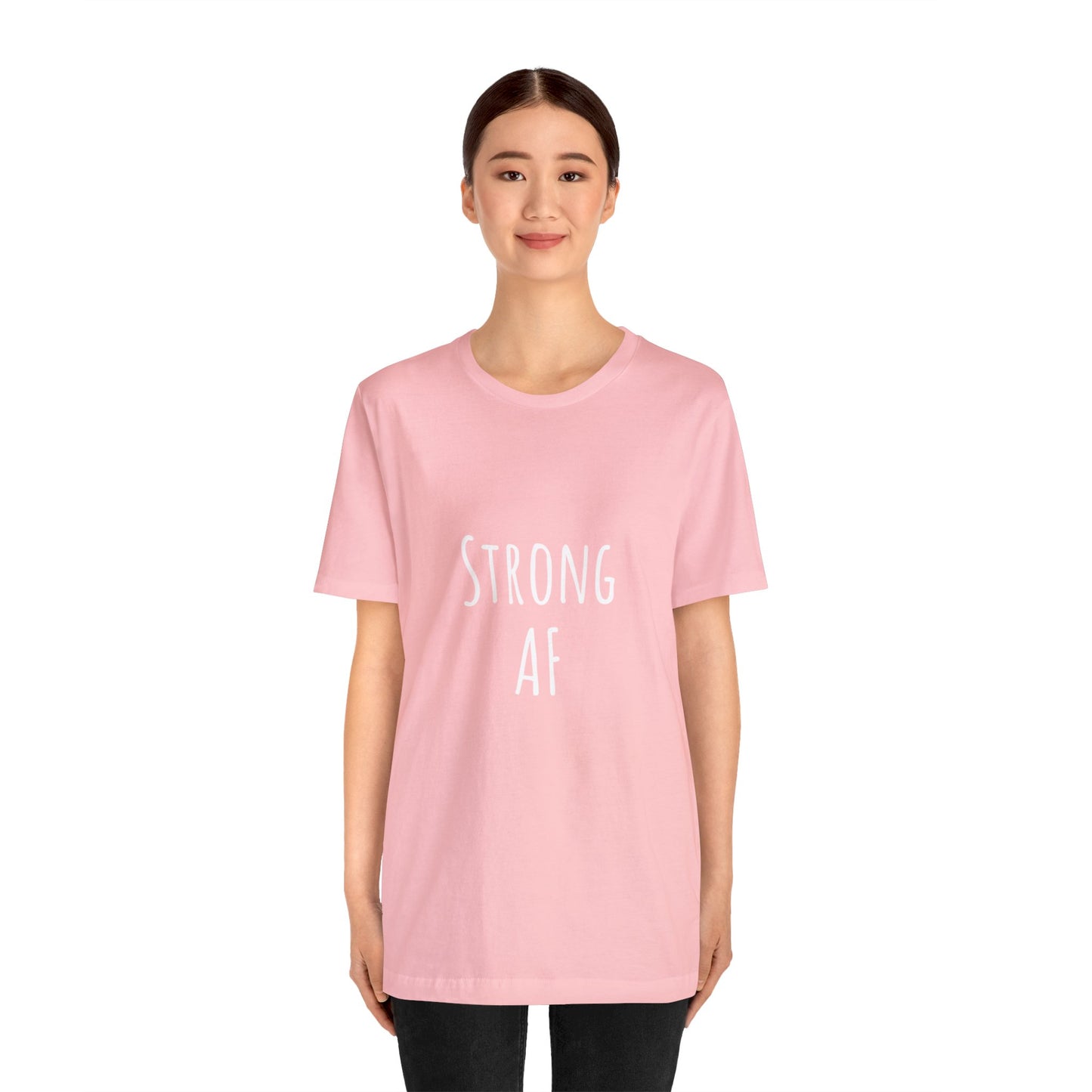Strong AF shirt Motivational shirt Unisex Tee choose happy Retro Shirt Retro Feeling Good T-Shirt best friend vacation shirt beach