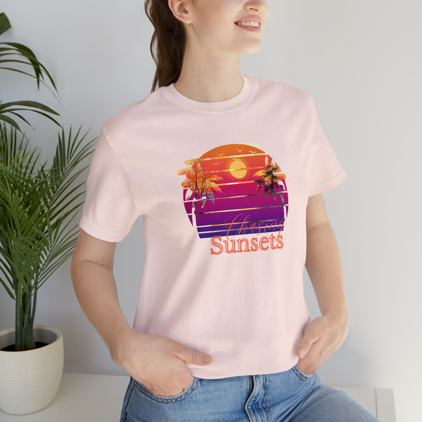 Chasing Sunsets shirt Life is an Adventure shirt Good vibes only shirt Adventurer shirt gift for her gift for him vacation shirt best friend