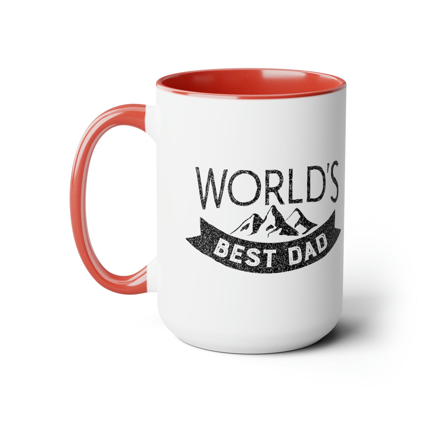 World's best dad mug love you dad sister gift Coffee Mug pregnancy reveal gift heart mug gift for her Mug wife Coffee tea 15oz