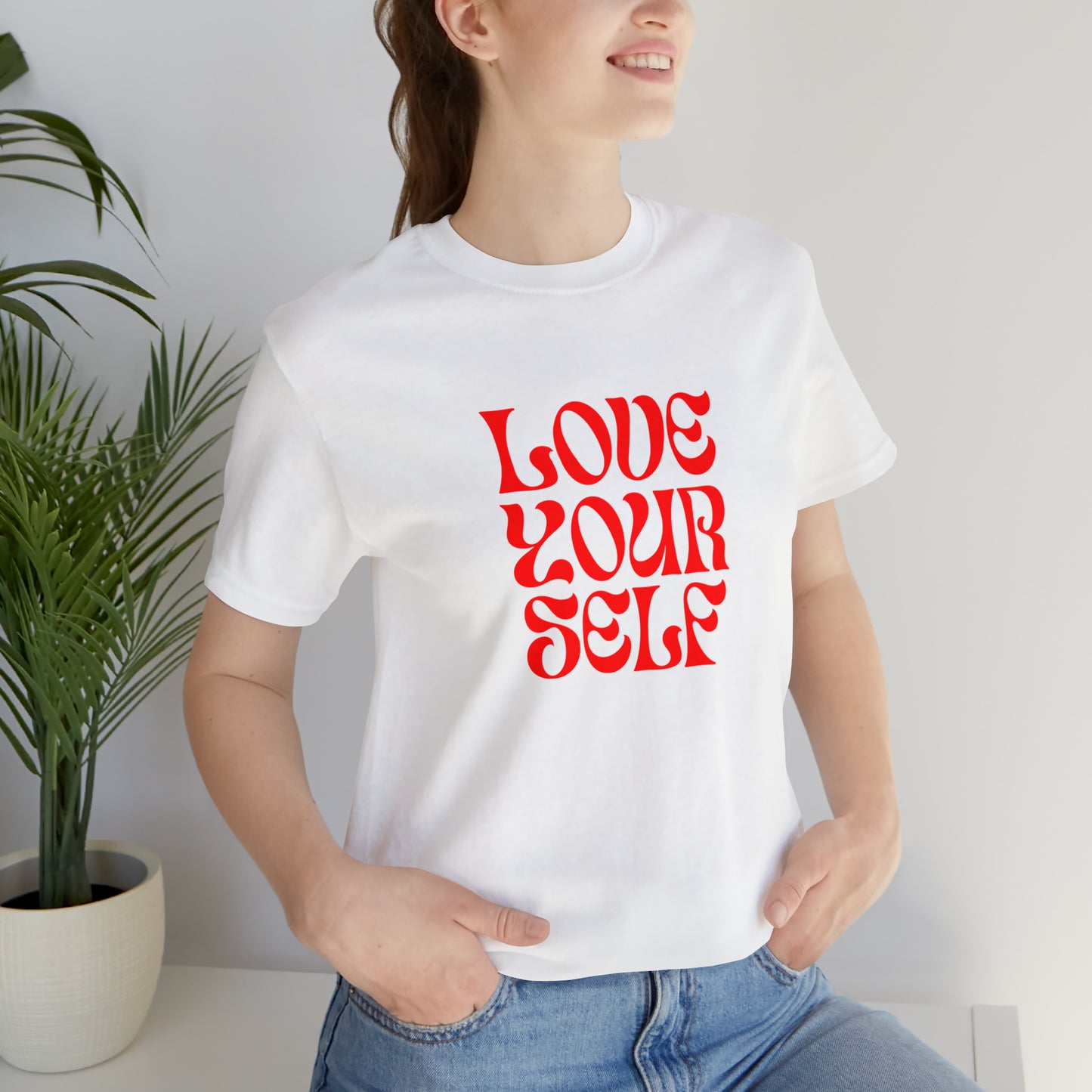 Love Yourself shirt,self-care vacation shirt,gym motivation shirt, best friend gift, appreciation shirt, vacation outfit,girls vacation trip