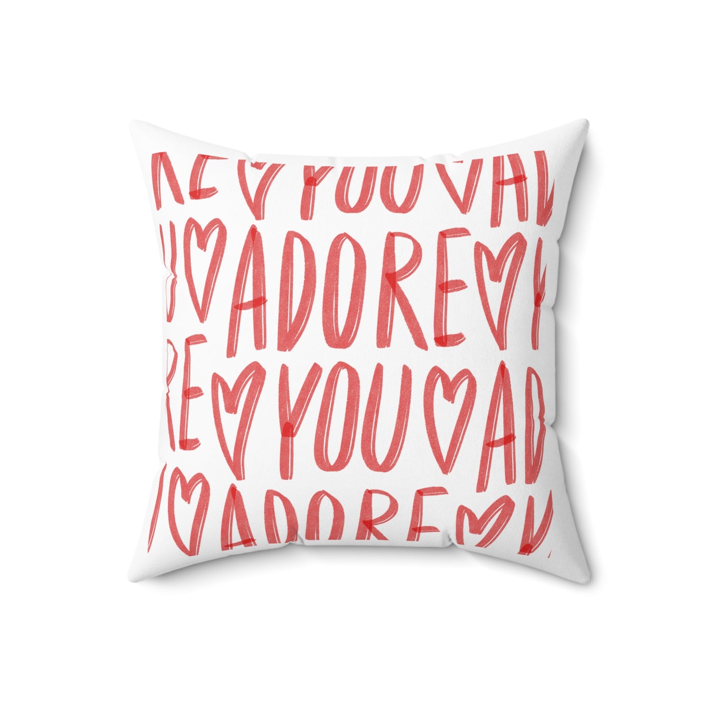 Adore you pillow love story pillow Valentine's day gift for her gift for him vday gift I love you gnome matter galentines day gift vday gift