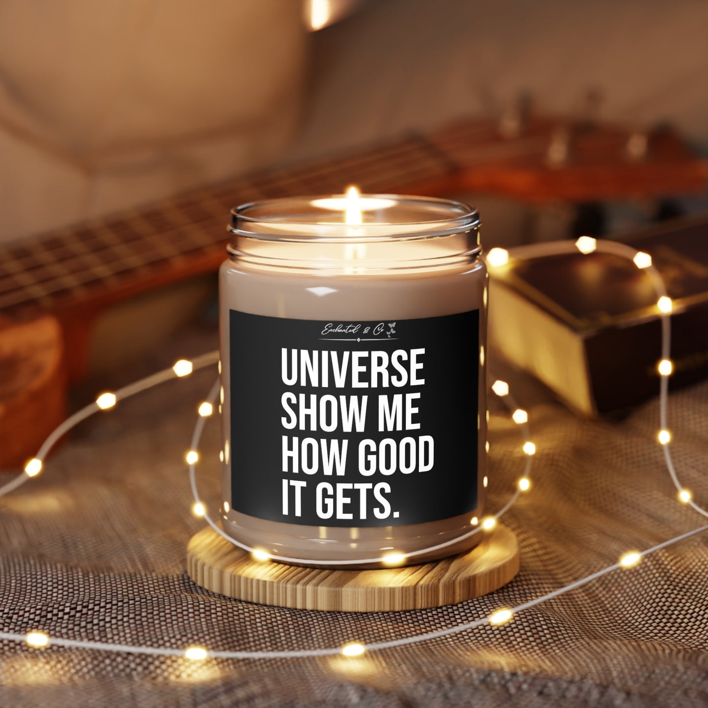 Universe show me how good it gets candle gift for best friend candle Christmas gift Christmas decor Vanillascented bestfriend Christmas