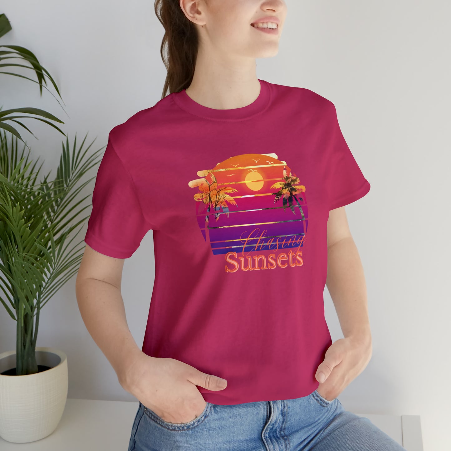 Chasing Sunsets shirt Life is an Adventure shirt Good vibes only shirt Adventurer shirt gift for her gift for him vacation shirt best friend
