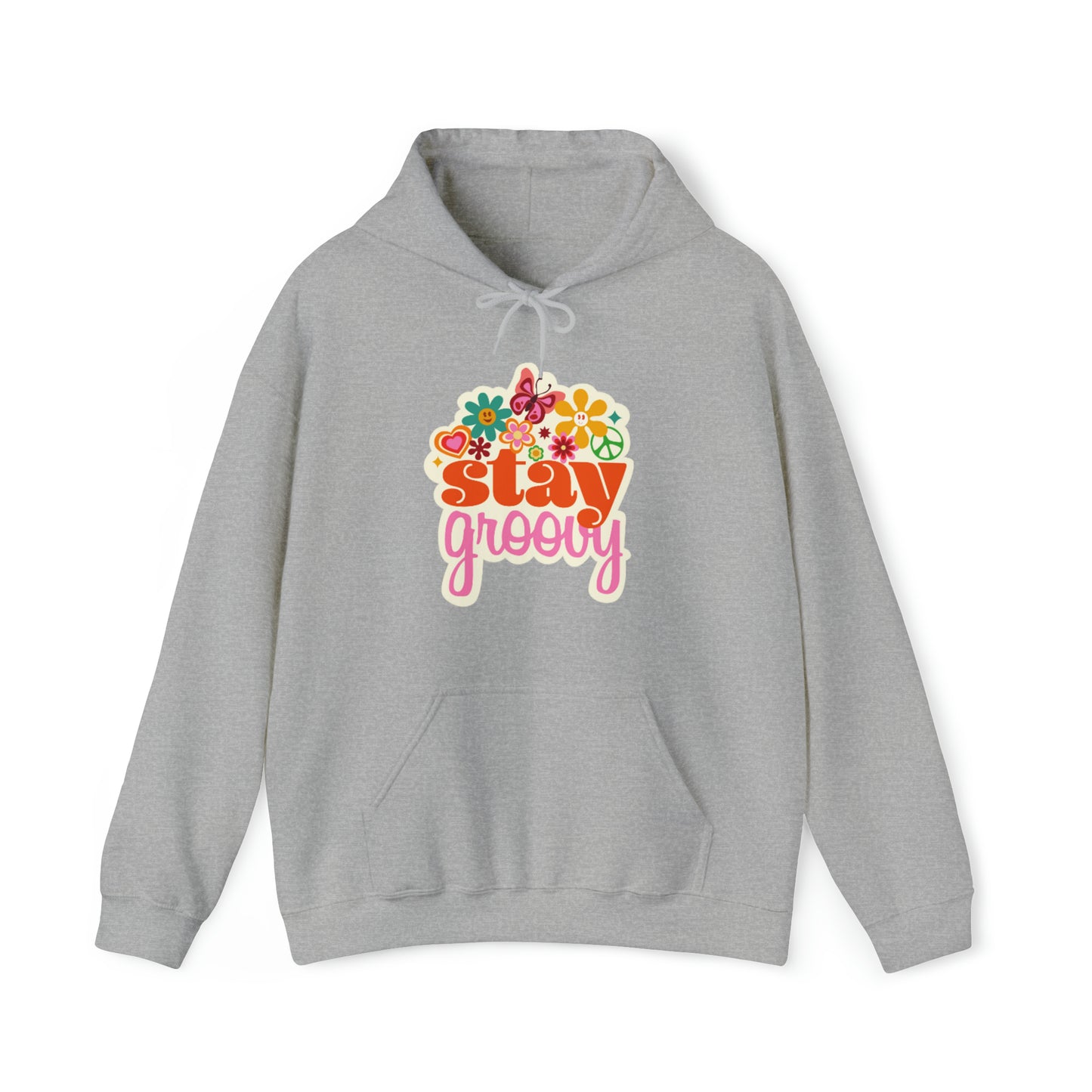 Stay Groovy Hoodie, Hippie Hoodie, good vibes hoodie, Fun Summer shirt, Birthday gift for her, Galantine gift for her,best friend gift, vac