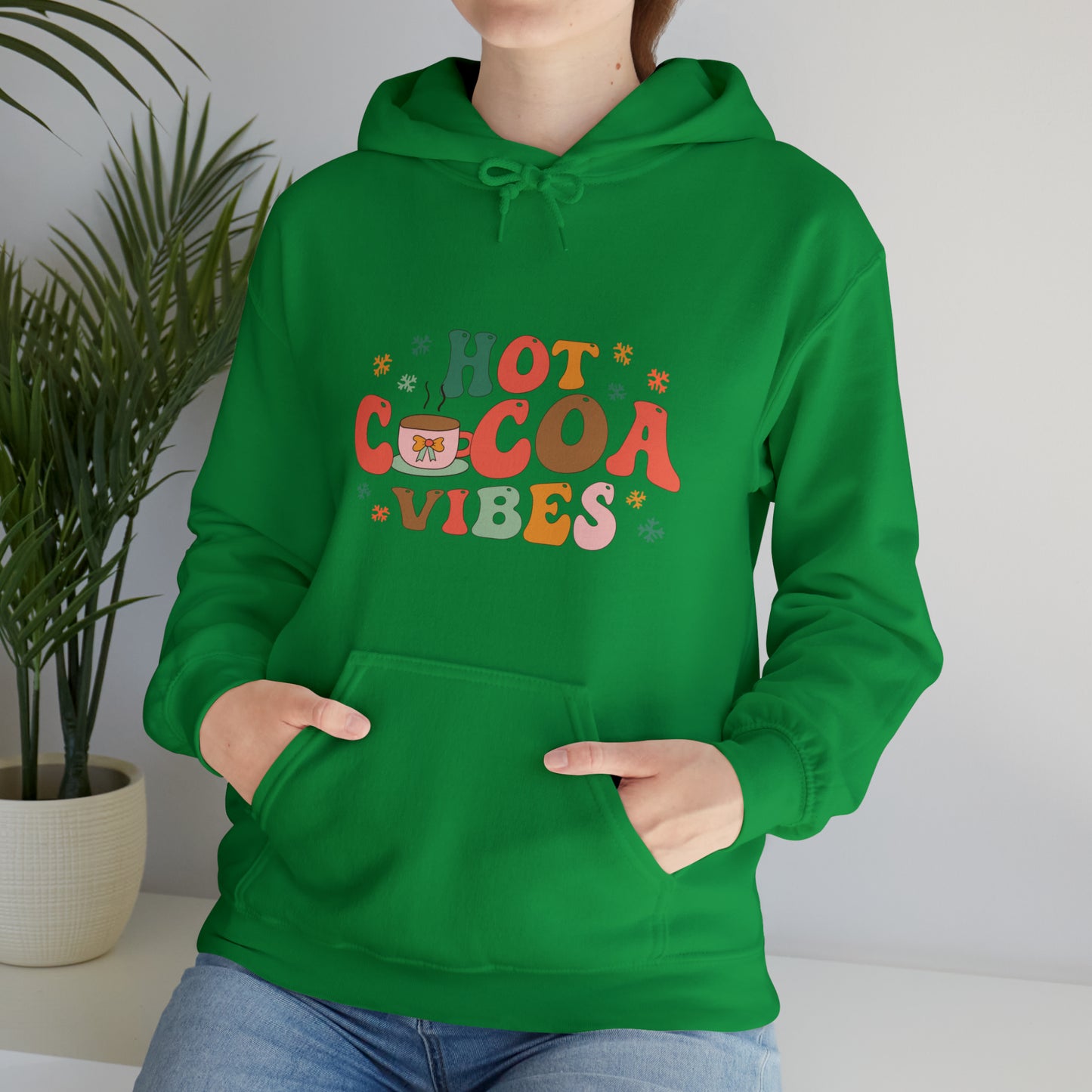 Hot cocoa vibes hoodie, autumn vibes Halloween Sweatshirt,Halloween Sweatshirt, spooky T Shirt,Retro Halloween Sweater,Christmas gift