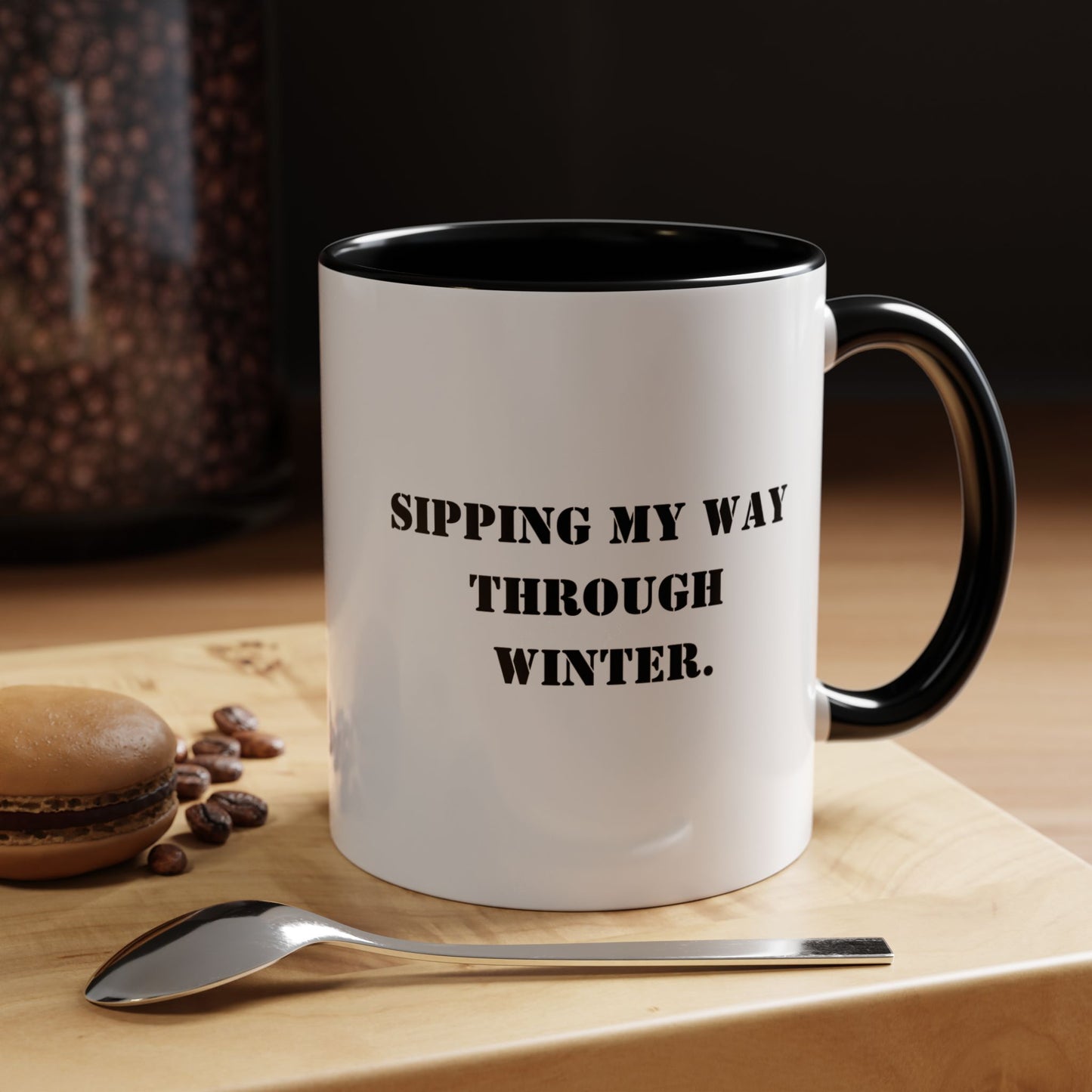 Winter mug hot cocoa season mug fun Coworker Gift funny Boss Gift Christmas Office Gift Work Mug Office Mug inspiration Mug coffee Gift