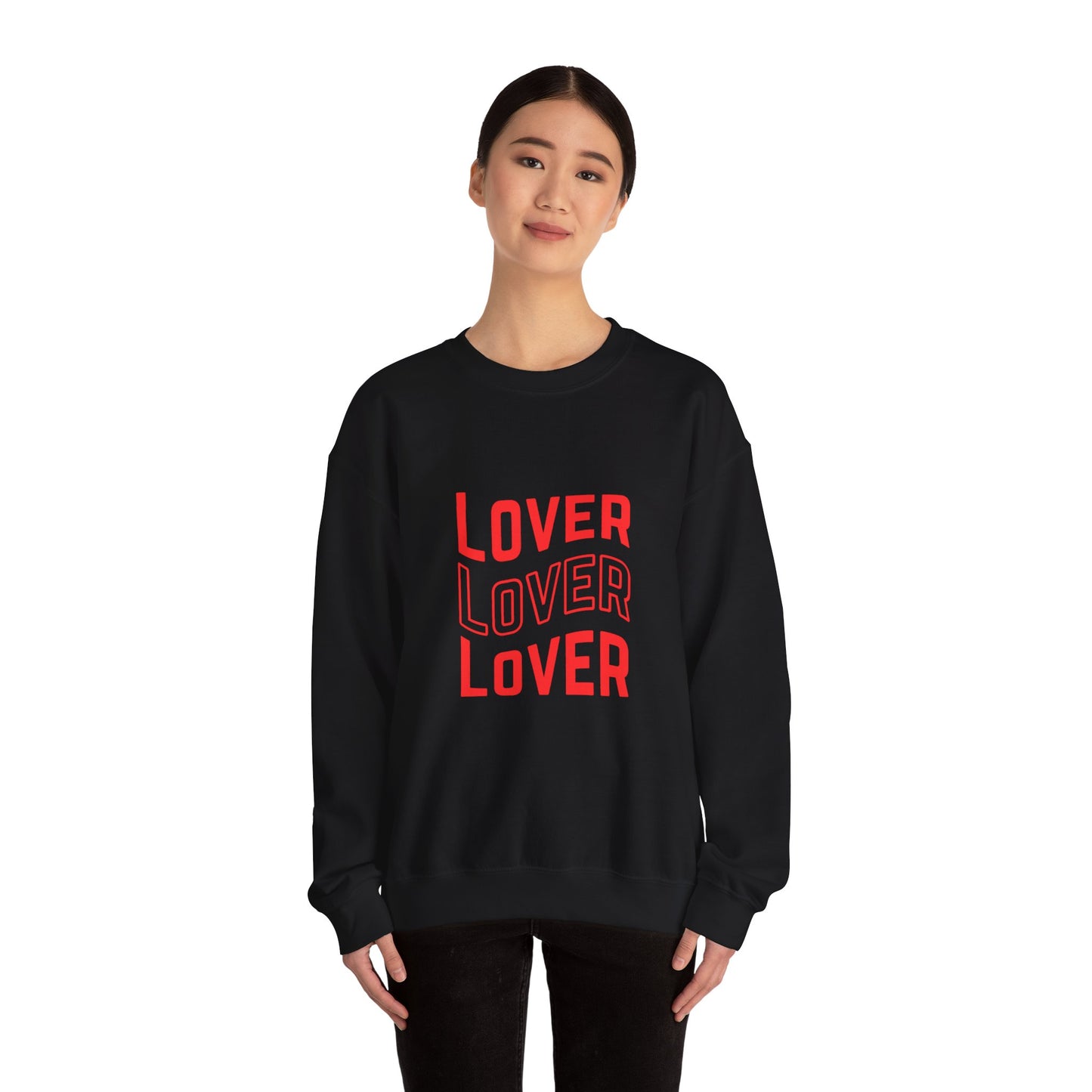 Lover sweater couple heart valentine's day sweater gift for her bestie gift galentine sweater funny Valentines sweater gift for him birthday