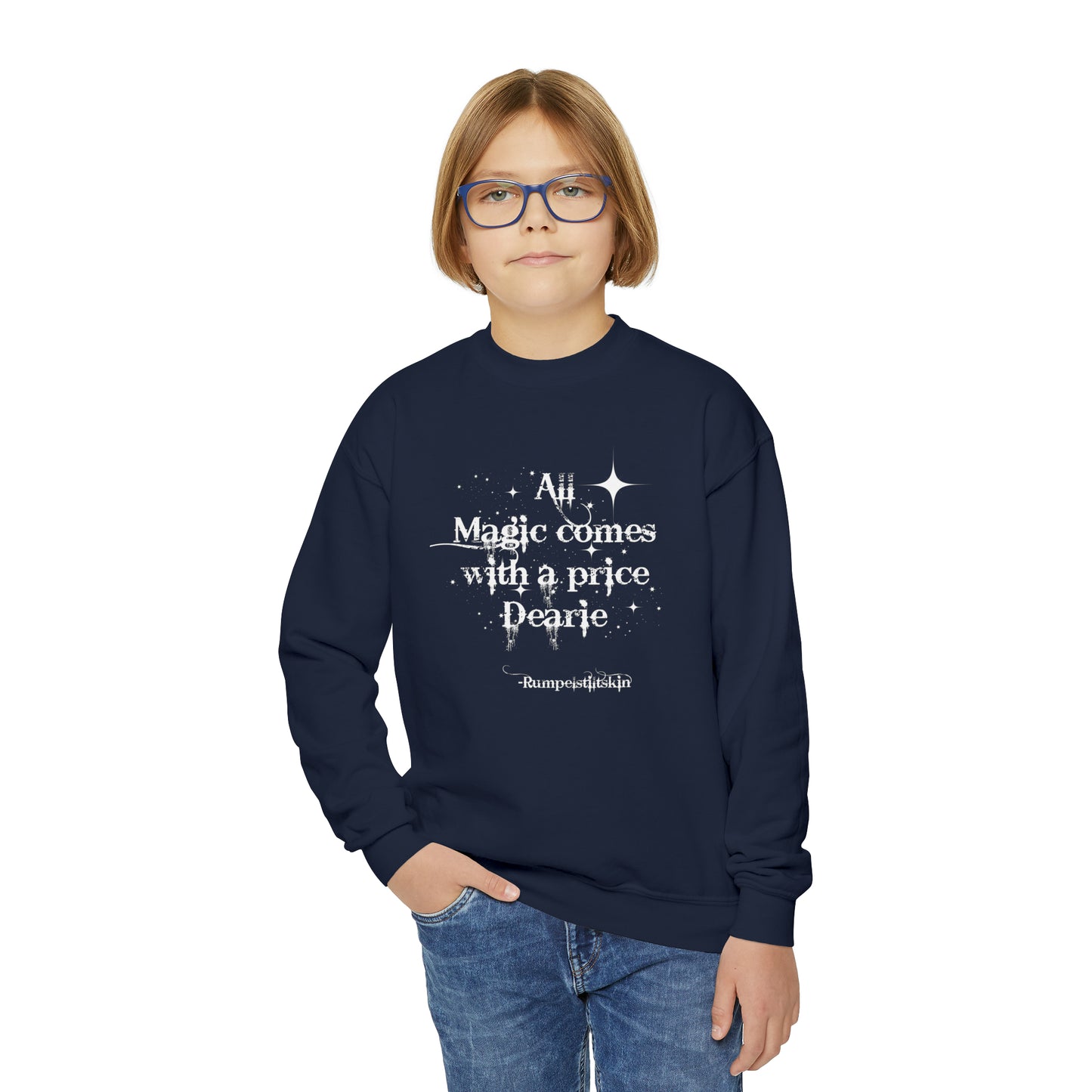 Once upon a time Youth Crewneck Sweatshirt