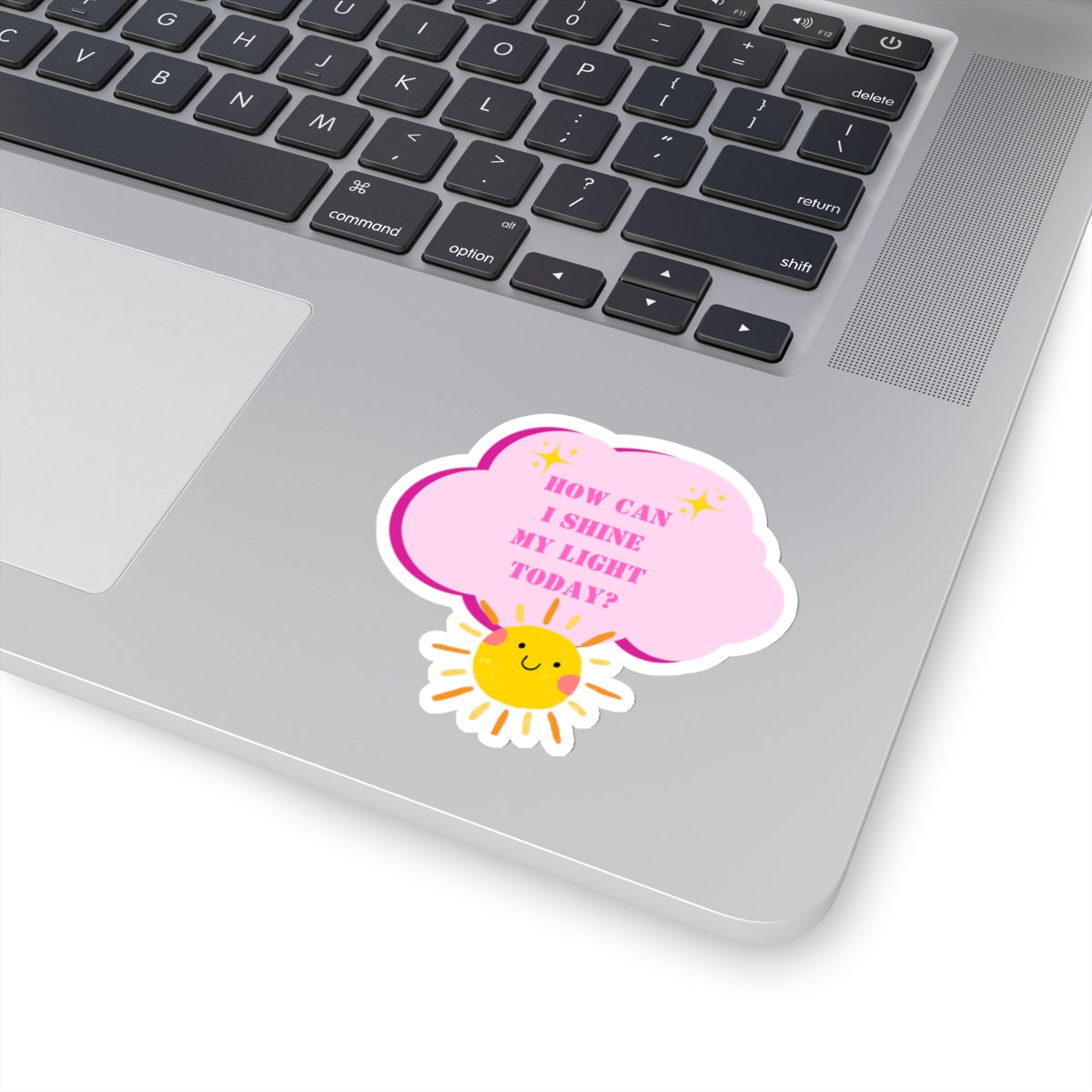 Shining your light sticker sunshine sticker Radiate positivity sticker Delulu sticker Retro sticker bestie gift for her bestfriend gift