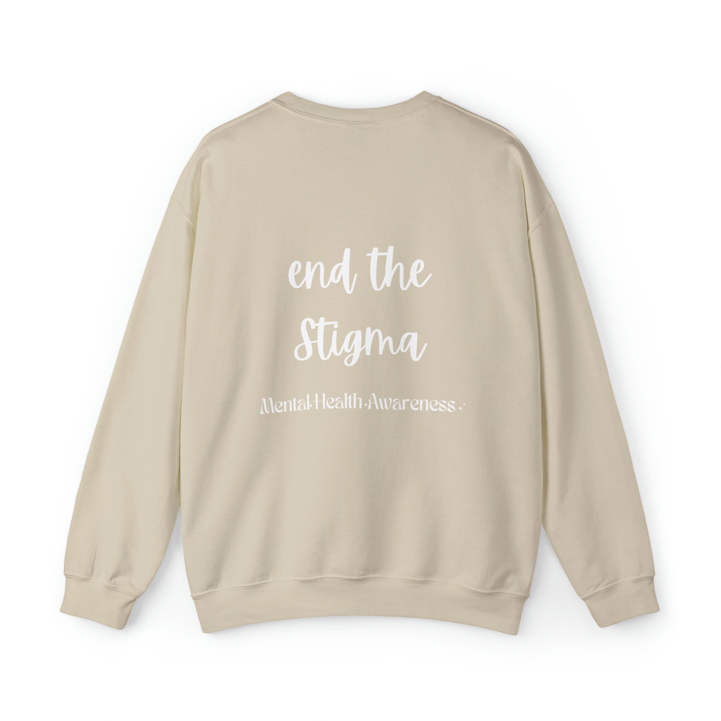 End the stigma sweatshirt mental awareness sweatshirt self care sweater anxiety sweatshirt psychologist tee Motivational shirt