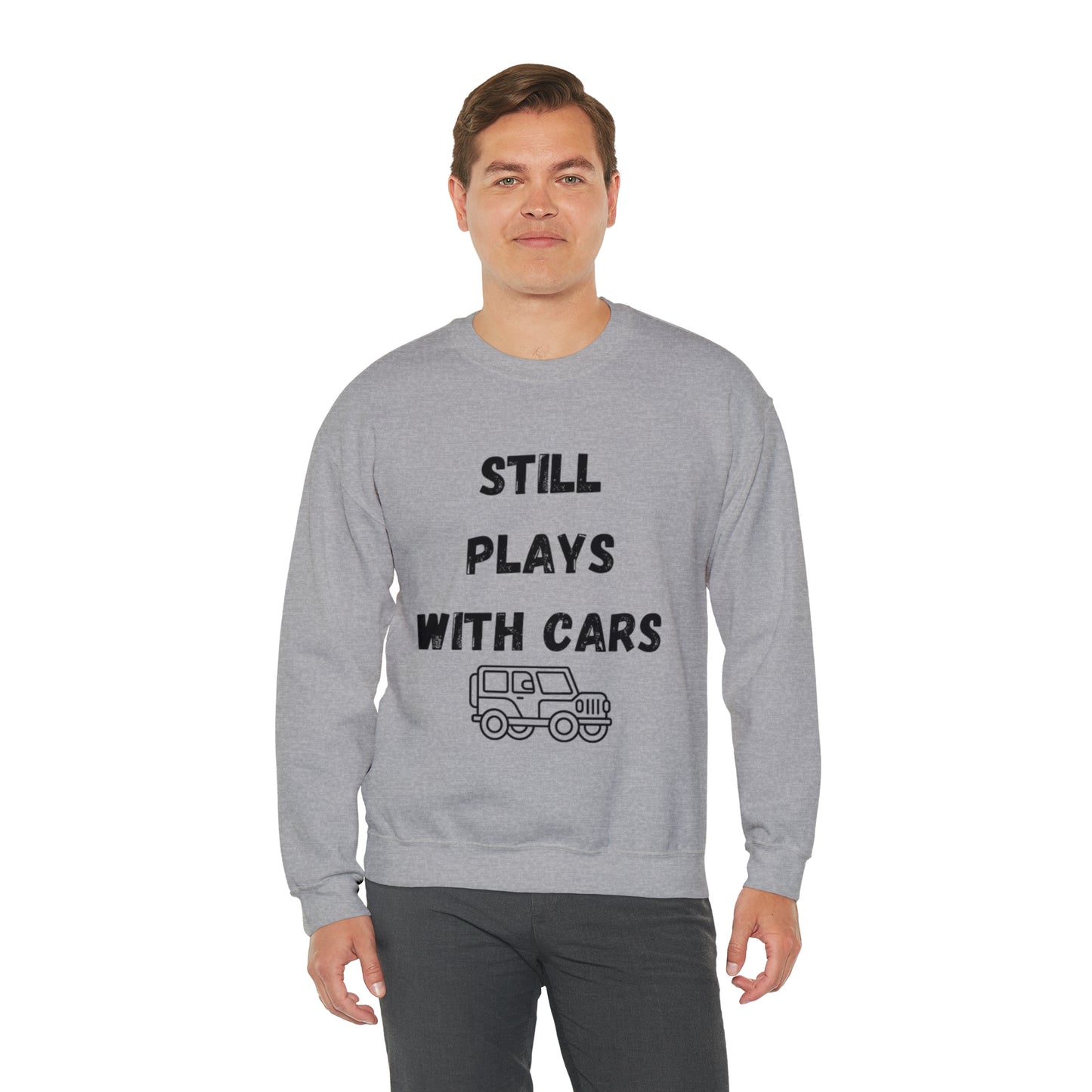 Funny Men sweatshirt, Still Plays with cars shirt, I'll be In The Garage Shirt, Fathers Day Gift, Dad shirt, Husband birthday Gift, mechanic
