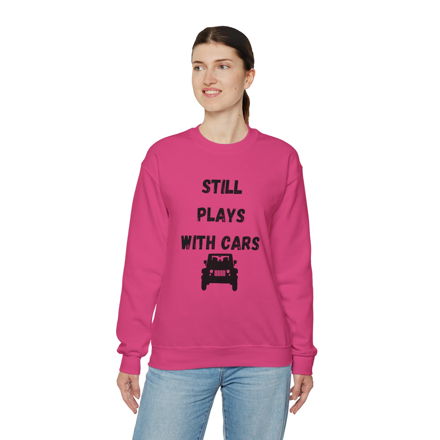 Funny unisex sweatshirt, Still Plays with cars shirt, I'll be In The Garage Shirt, Fathers Day Gift, Dad shirt, Husband birthday Gift,