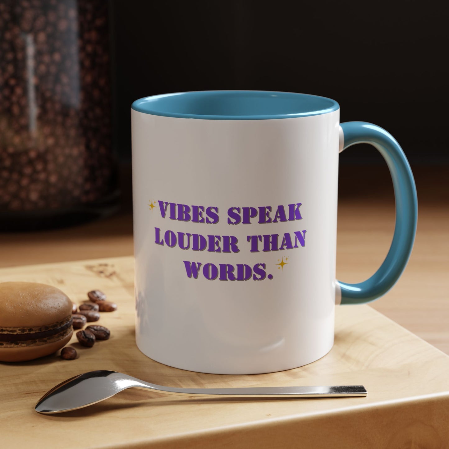 Vibes speak louder than words mug Galantines day mug Bestie gift for her gift for him tea Mug Coffee Gift for Mom sorry i can't gift