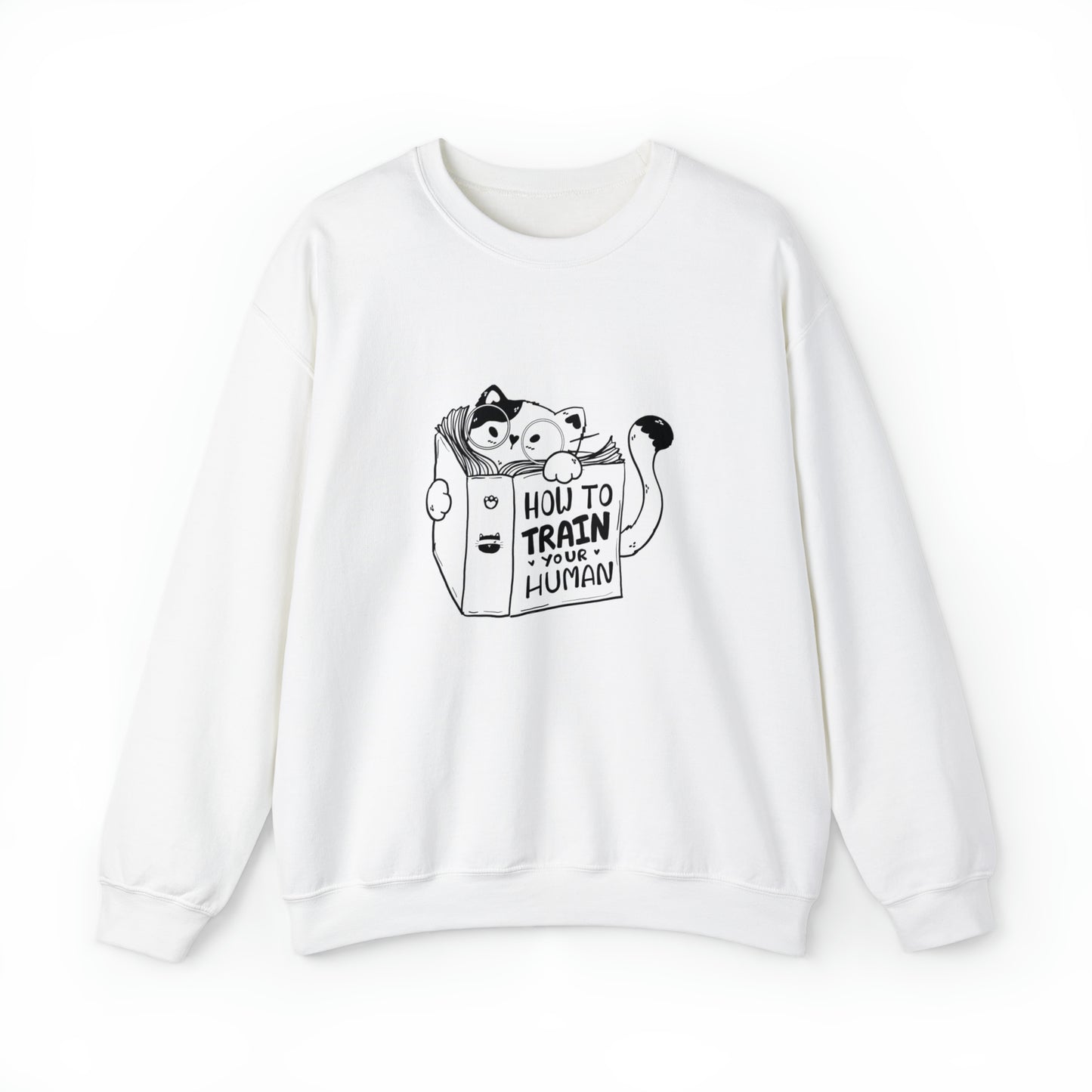 Cat lover Sweatshirt book lover sweater funny train human shirt cat Shirt Halloween Cat Sweatshirt Gift for Cat Lover Gift for Cat Mom Gift