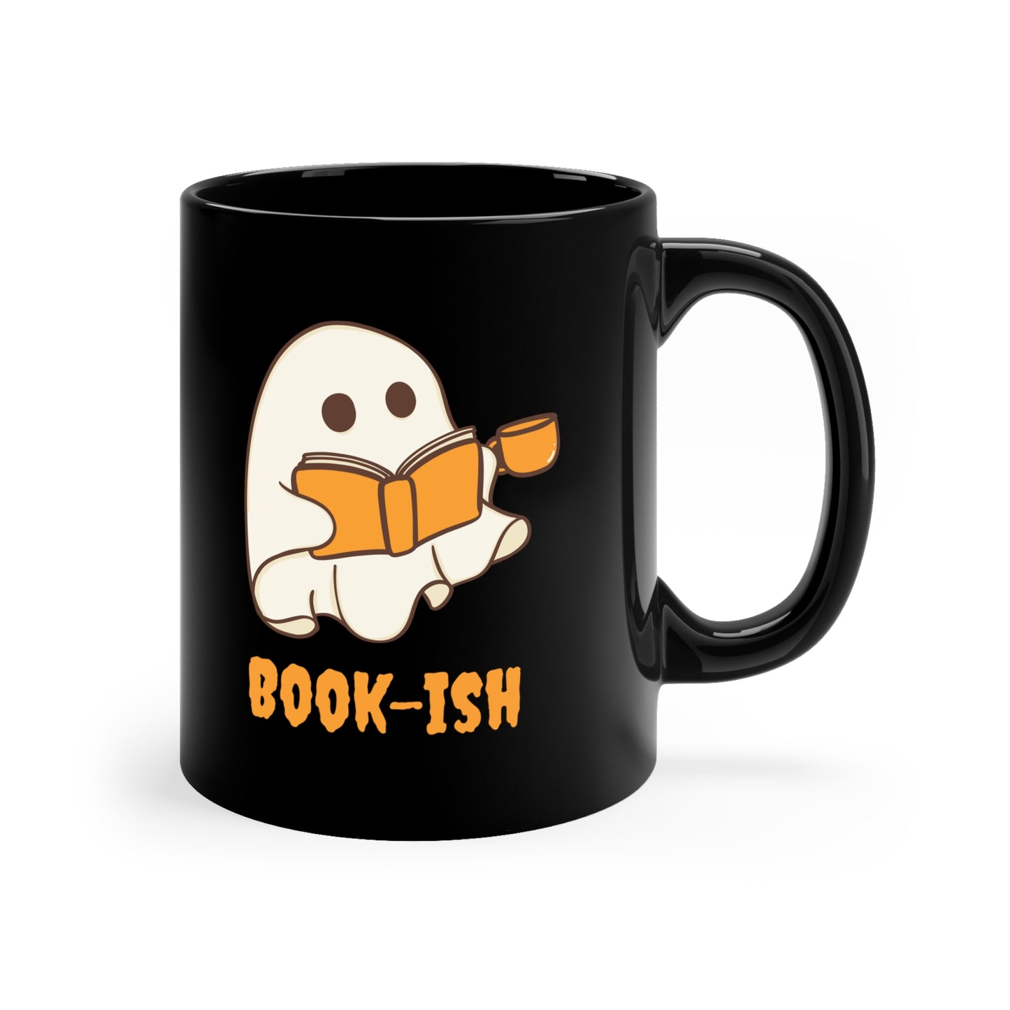 Halloween lover gift book lover mug Halloween mug ghost mug coffee lover gift tea gift for her gift for him Mug Bestfriend Christmas 11oz