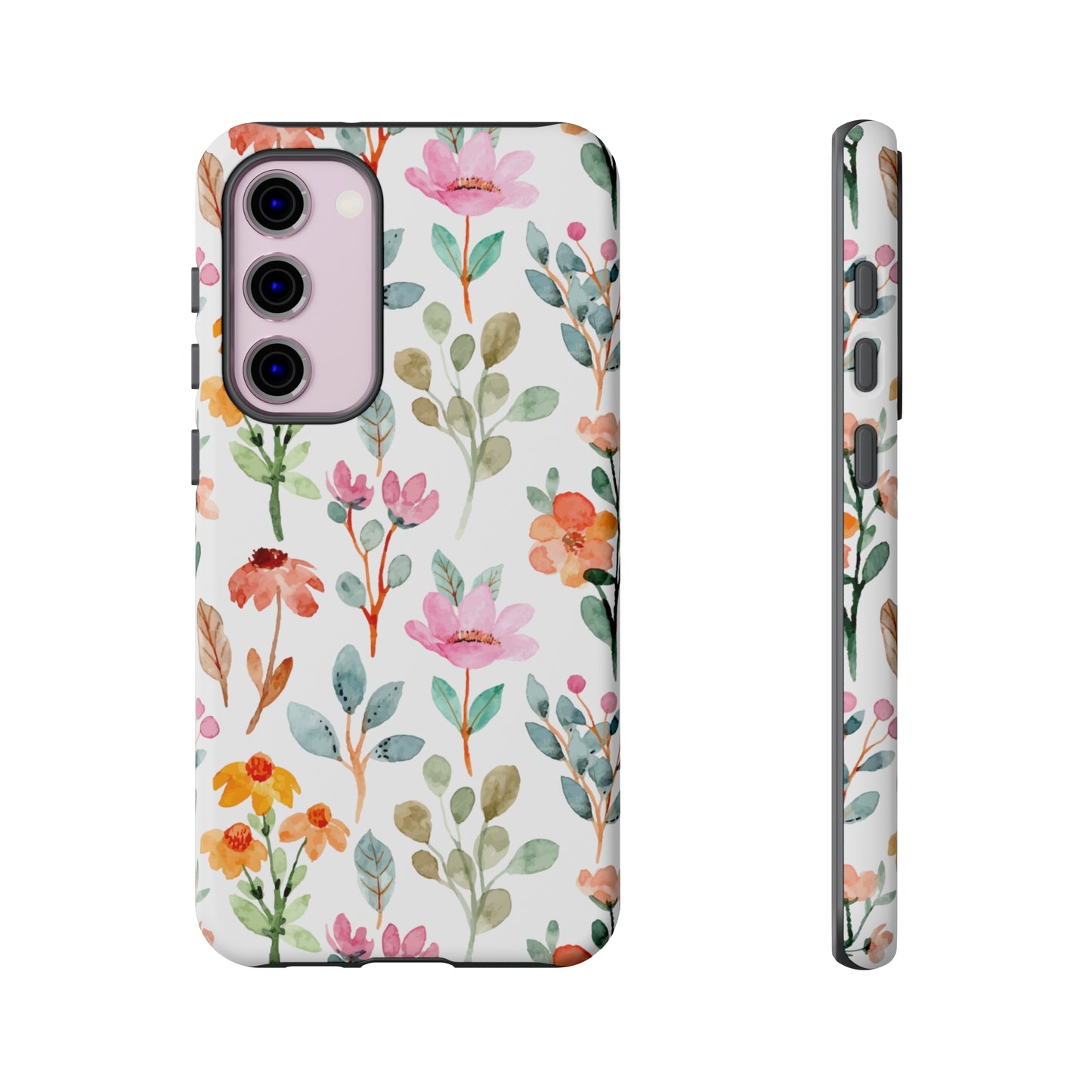 Floral phone case mother's day gift best friend gift for her gift for him flower cell phone cases Tough Cases