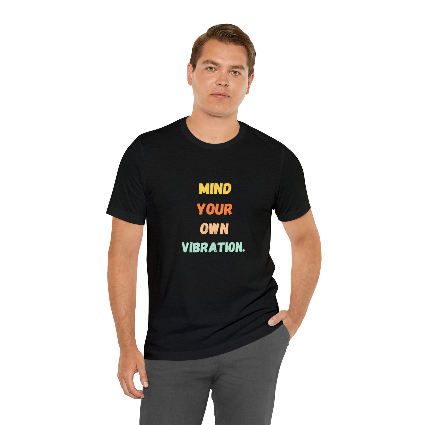 Spiritual shirt Mind your own vibration t-shirt Zen gift for her gift for him yogawear meditation gifts best friend Christmas gift