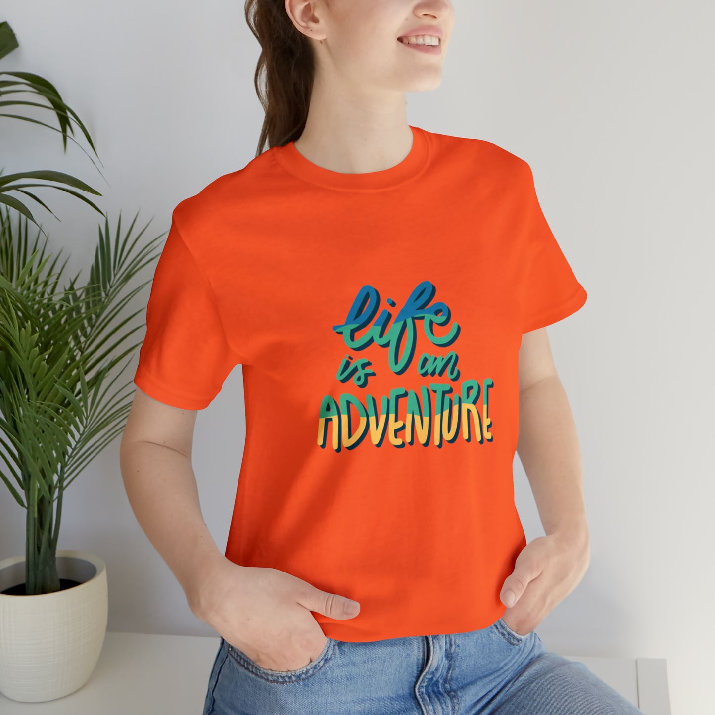 Life is a pure Adventure shirt, Good vibes only shirt, Adventurer shirt, Unisex gift, gift for her, gift for him, vacation shirt,best friend