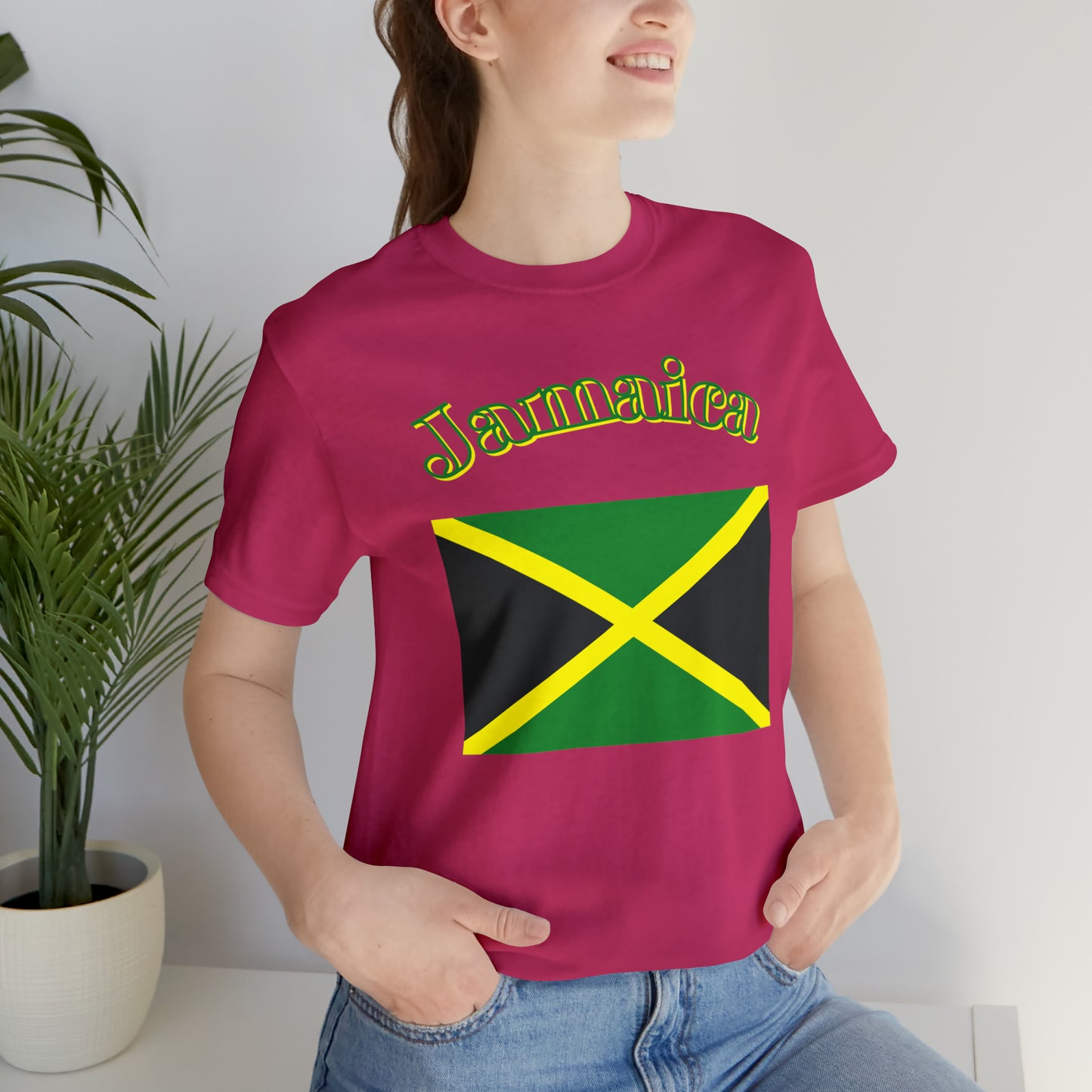 Jamaica flag shirt Jamaican T-shirt positive vibes shirt good vibes tee island girls trip shirt bohemian top Christmas gift for her for him