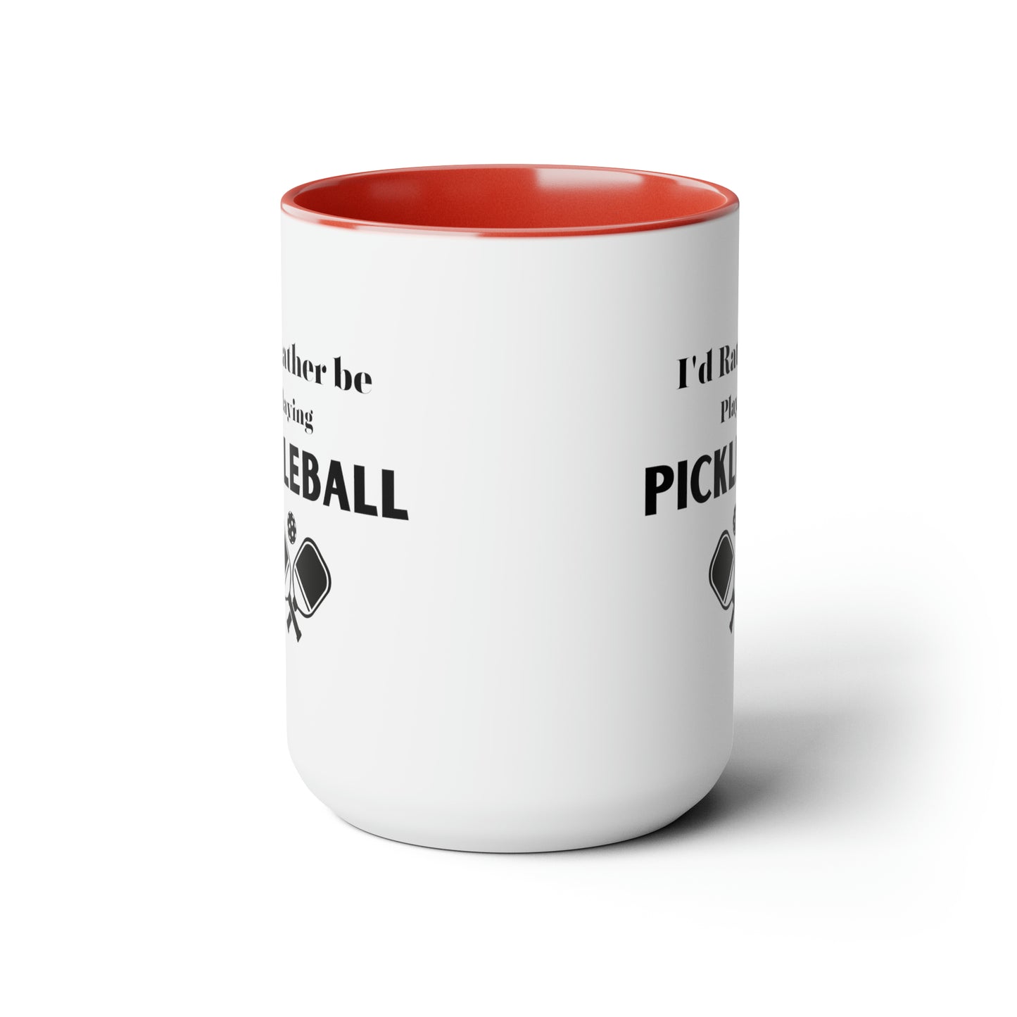 I'd rather be playing pickleball mug pickleball lover Daddy mug gift for her gift for him Coffee Mug pregnancy reveal gift wife Coffee tea