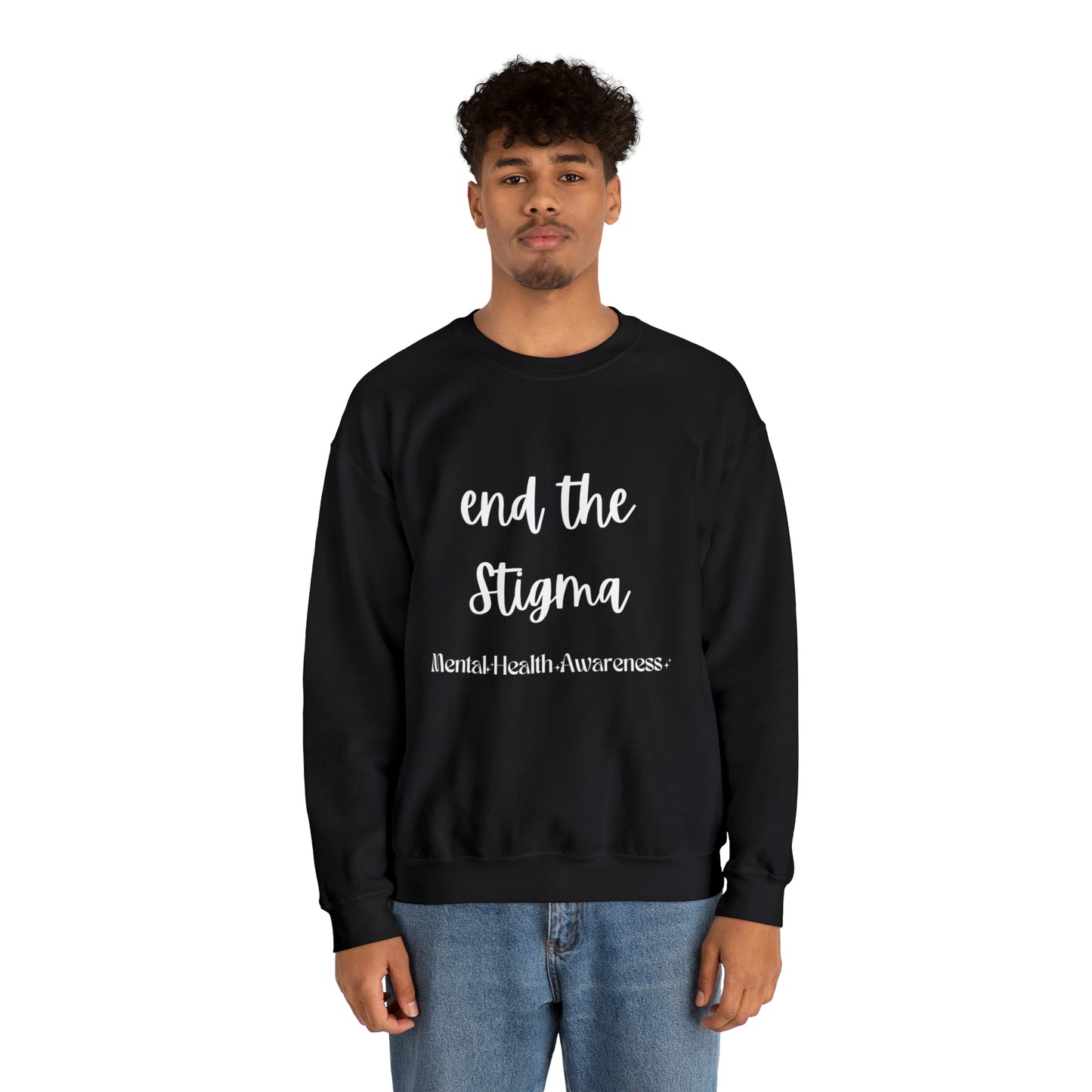 End the stigma sweatshirt mental awareness sweatshirt self care sweater anxiety sweatshirt psychologist tee Motivational shirt