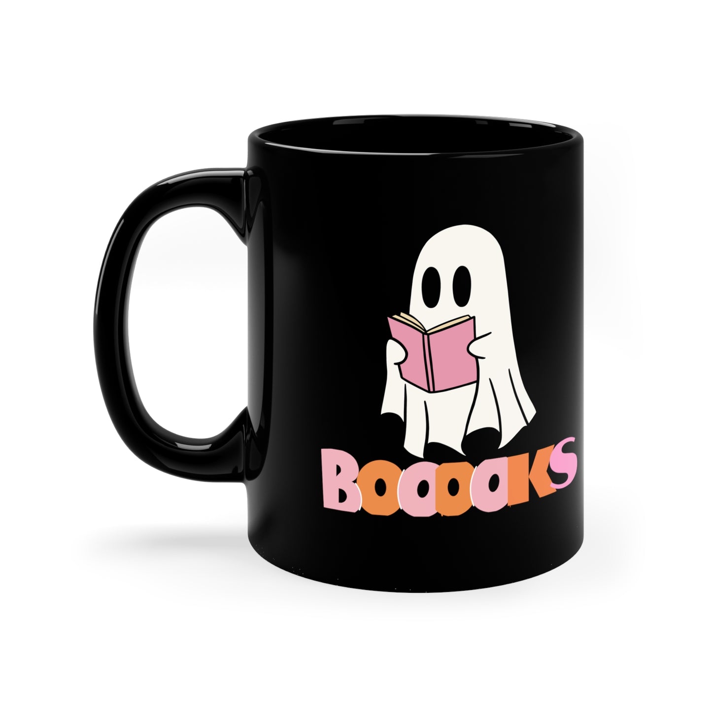 Halloween lover gift book lover mug Halloween mug ghost mug coffee lover gift tea gift for her gift for him Mug Bestfriend Christmas 11oz