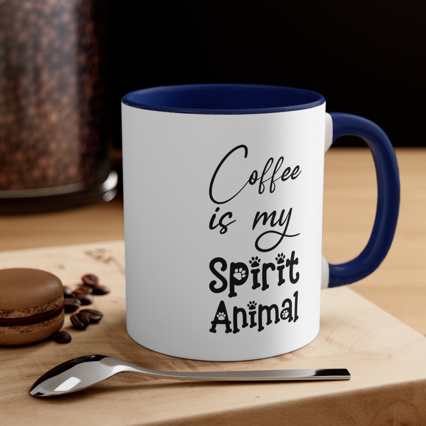 Coffee is my spirit animal mug Birthday Month mug September birthday month gift coffee mug gift for best friend gift for her gift for him
