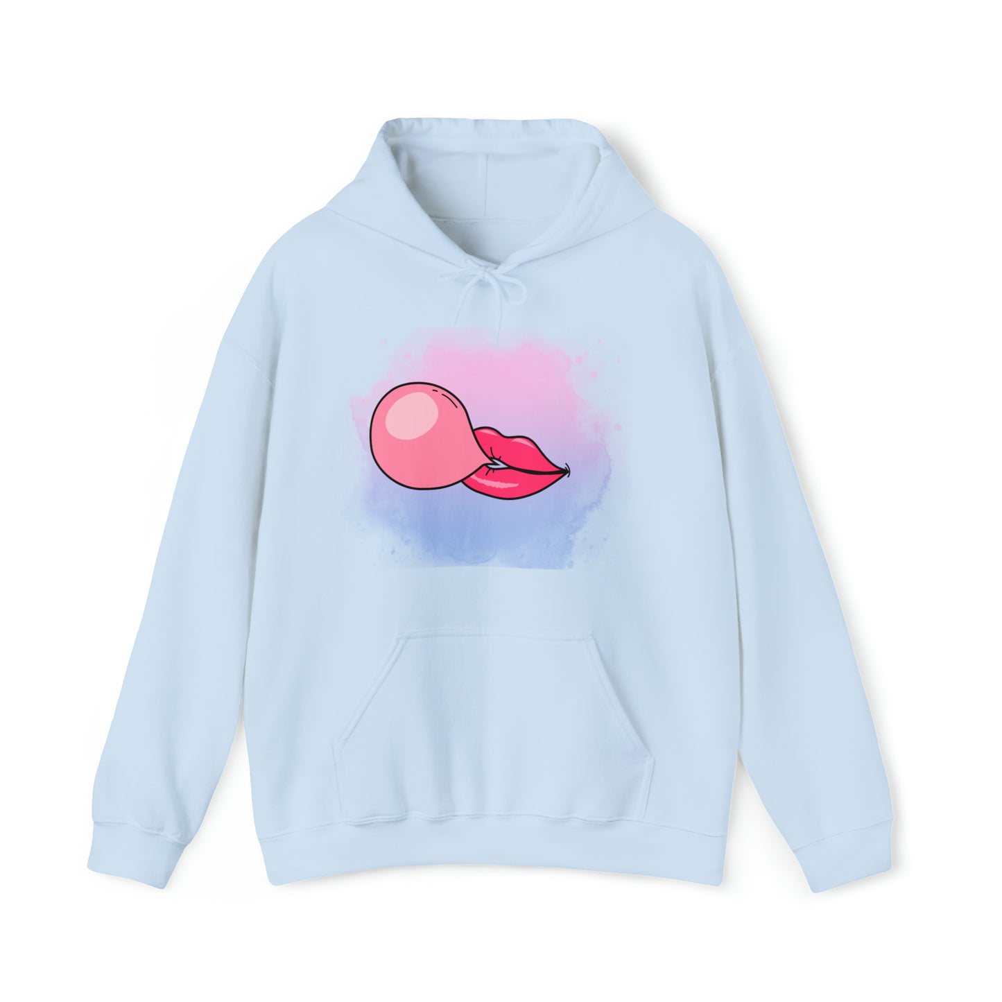 Bubble Gum kiss Hoodie, Summer Bubblegum shirt, Birthday gift for her, Galantine gift for her, best friend gift,birthday vacation,Unisex