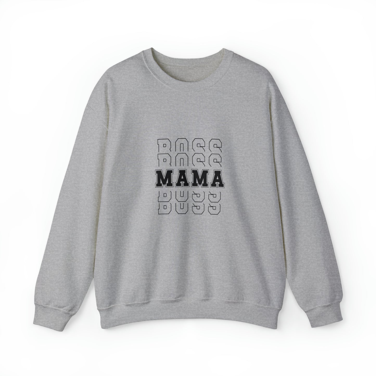 Boss Mama sweater, Gift for Mom, gift for wife, bridal party clothes, yoga wear for her, for him, Birthday gift for her,Galantine sweatshirt
