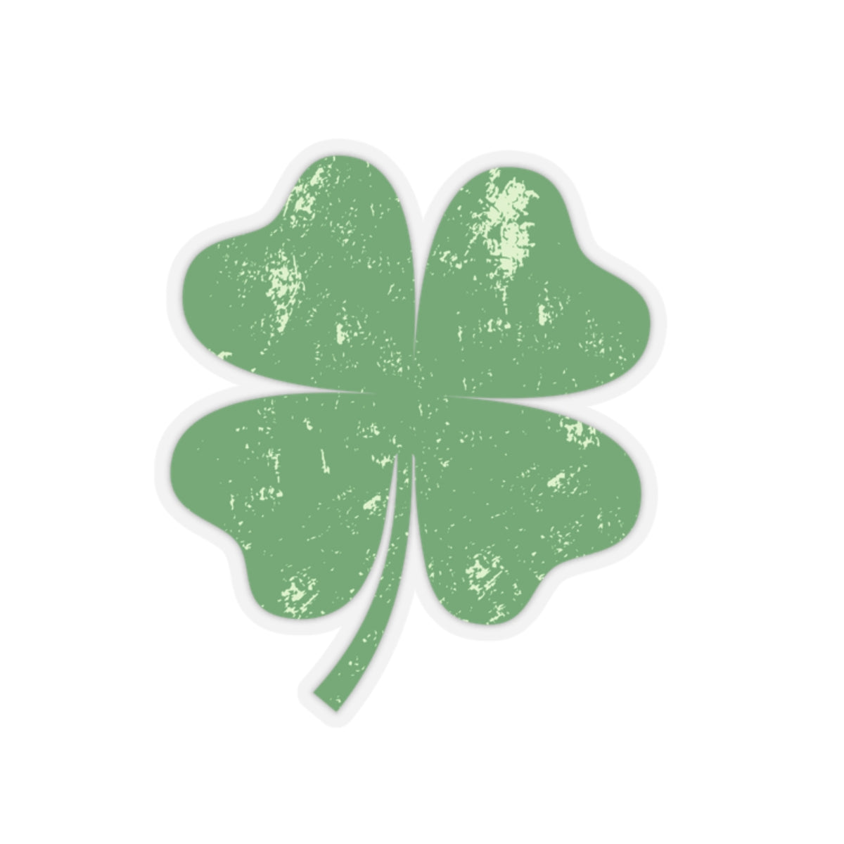 Four leaves clovers sticker st. Paddys sticker life st Patrick's day Motivating sticker keep trying sticker gift forher giftforhim girlboss