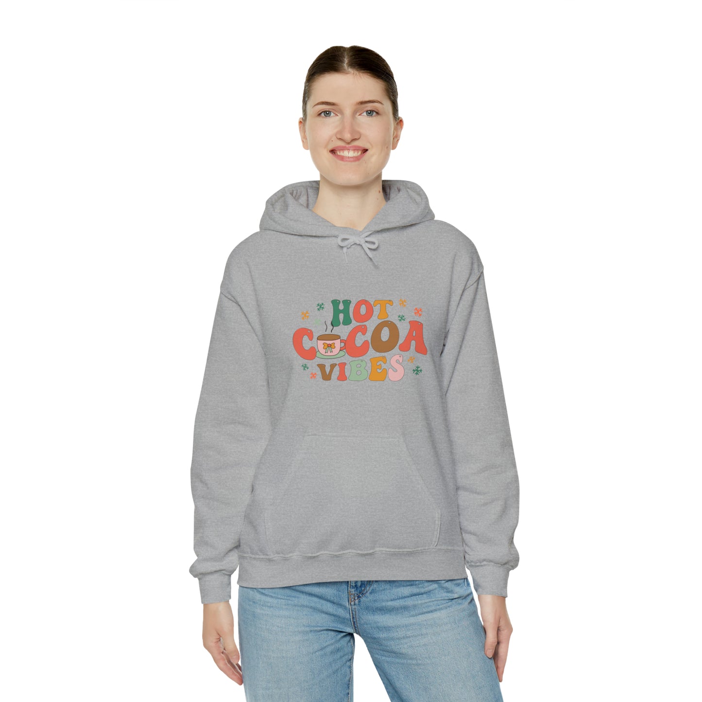 Hot cocoa vibes hoodie, autumn vibes Halloween Sweatshirt,Halloween Sweatshirt, spooky T Shirt,Retro Halloween Sweater,Christmas gift