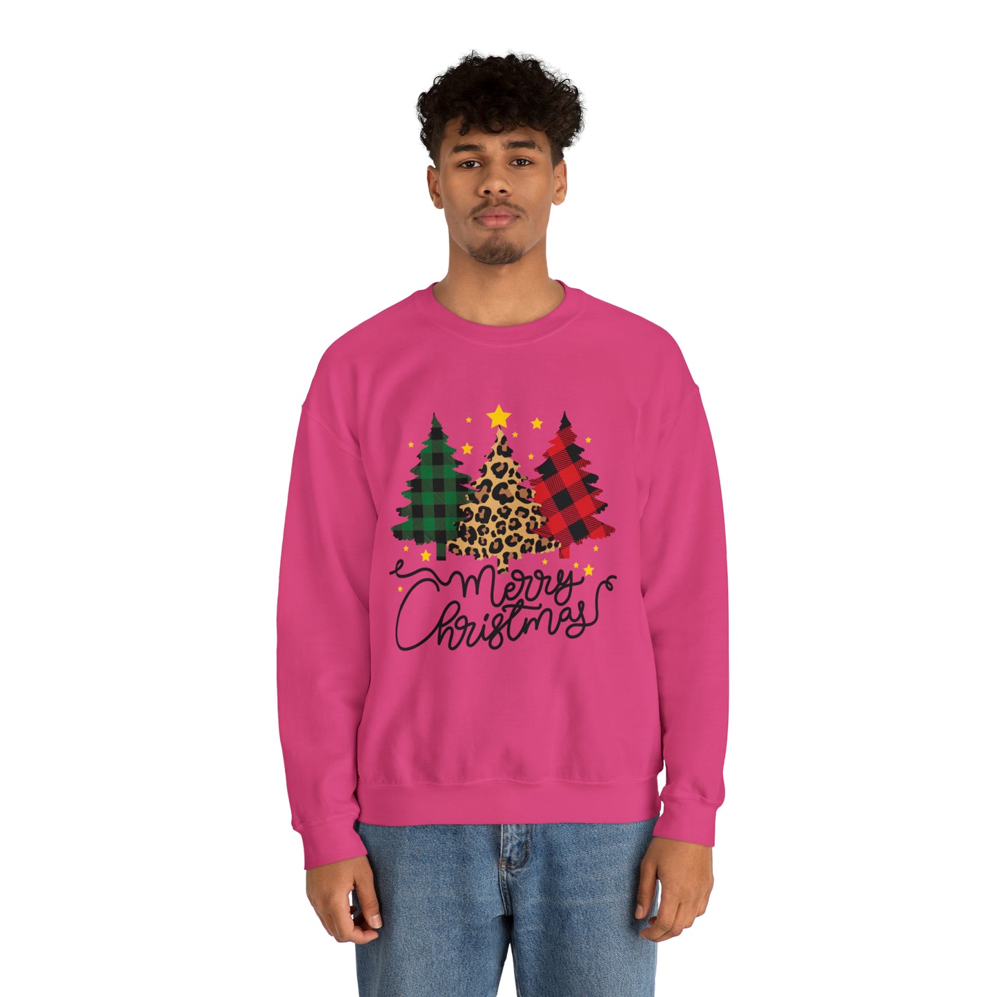 Festive AF sweater Pink Merry Bright Christmas Sweatshirt for Women Christmas Shirt Sweater Holiday Christmas gift for her gift for him
