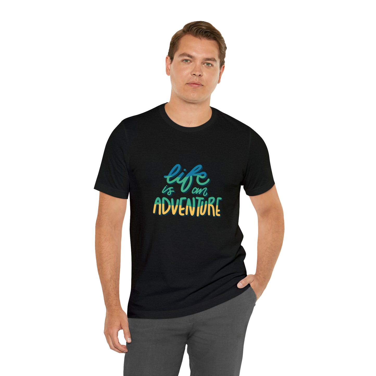 Life is a pure Adventure shirt, Good vibes only shirt, Adventurer shirt, Unisex gift, gift for her, gift for him, vacation shirt,best friend