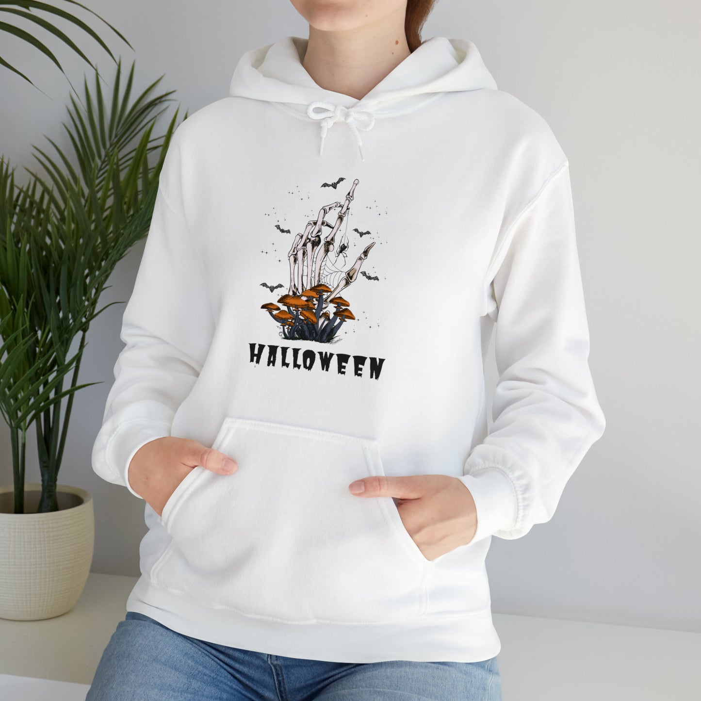 Halloween skeleton hand sweatshirt,Vintage Halloween tshirt, Halloween Sweatshirt,Spooky Season T Shirt,Halloween Sweater,Christmas gift,