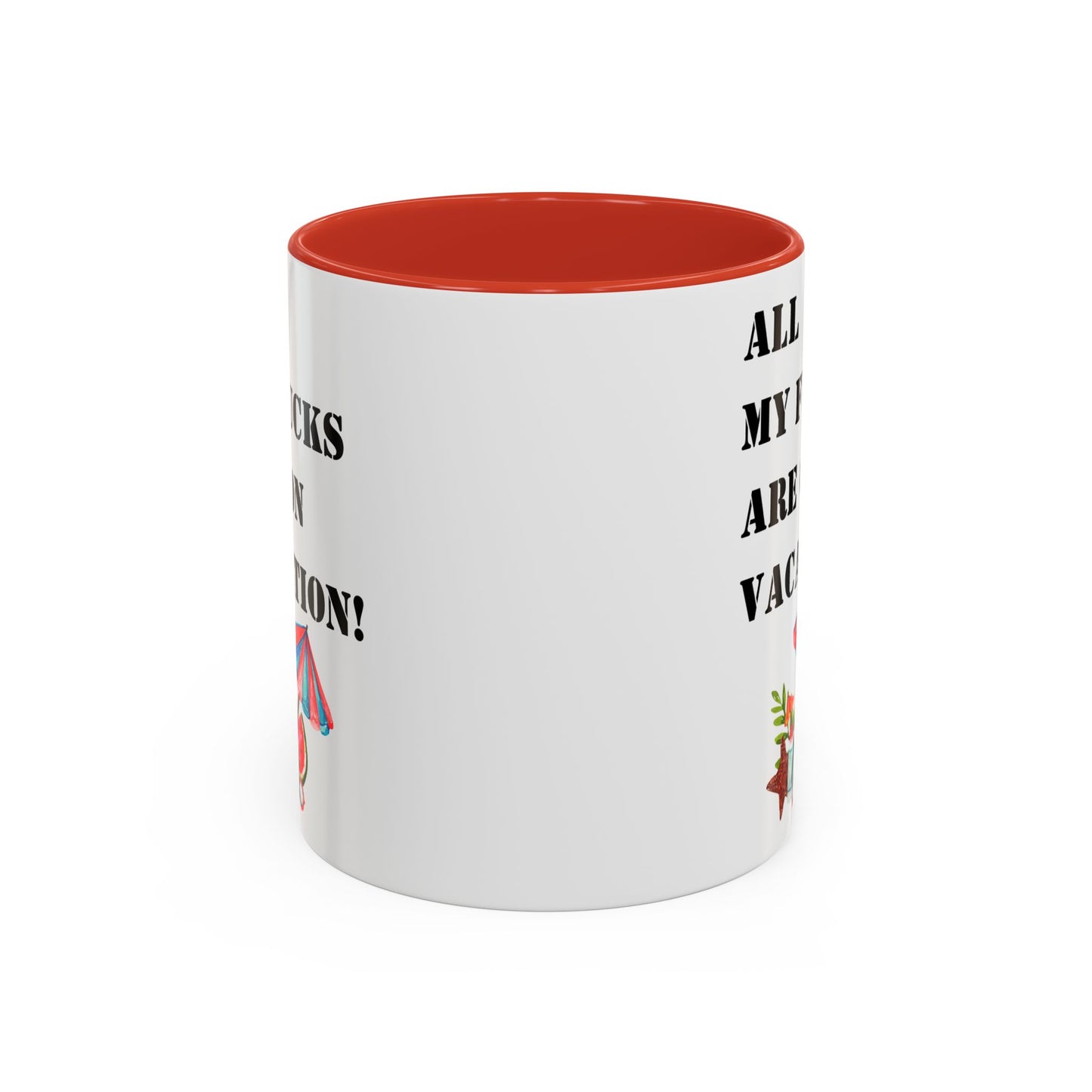 Morning affirmations mug funny work mug all of my fucks are on vacation mug delulu era mug Christmas gift for her gift for him bestie Mug